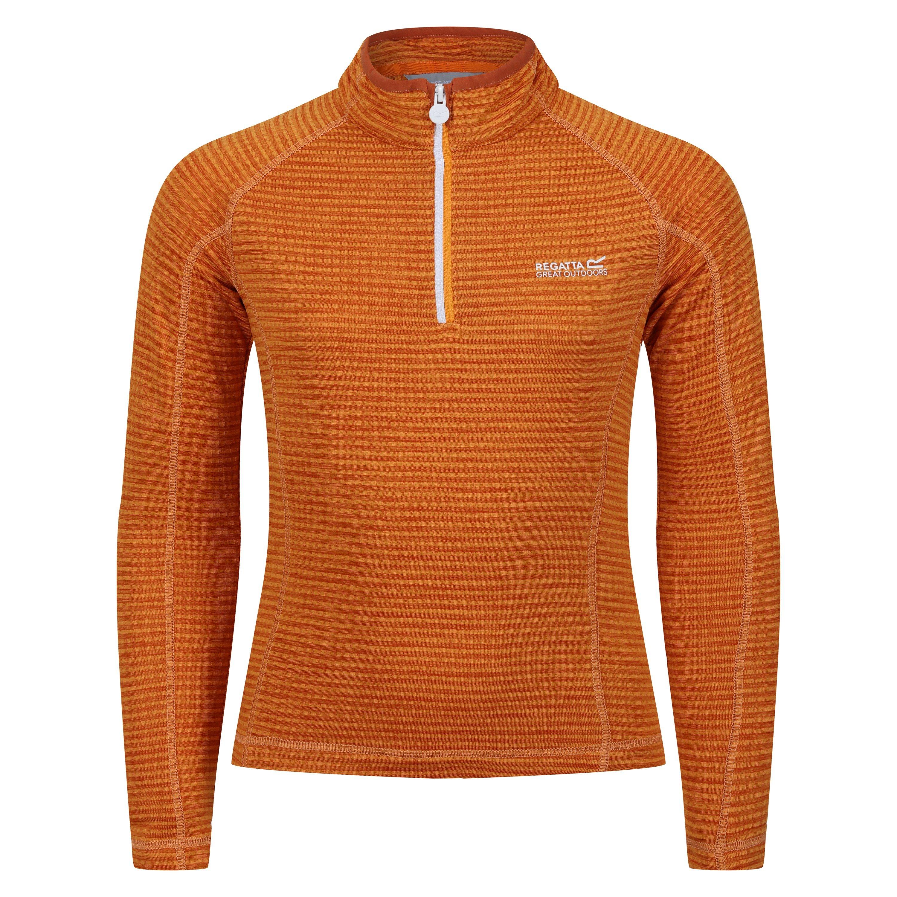 Regatta  Infant Kids' Berley 1/4 Zip Fleece - Orangepepper - 5-6yrs