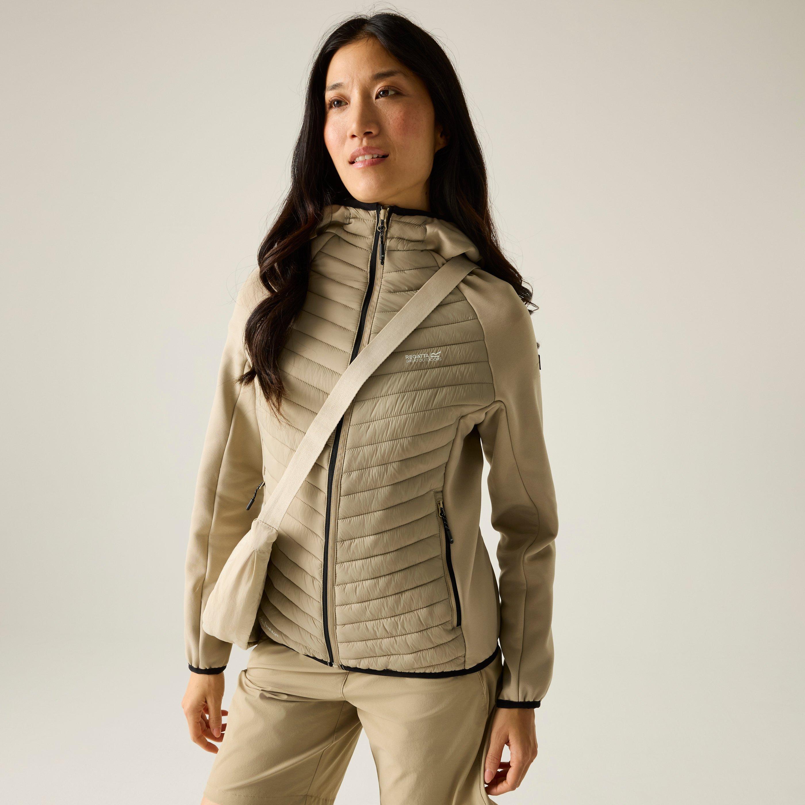 Regatta Women's Andreson Hybrid Water-Repellent Jacket - Parchment - 20