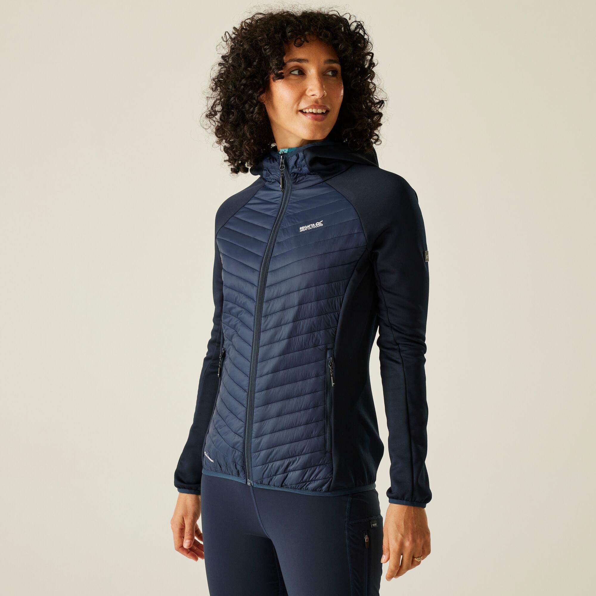 Regatta Women's Andreson Hybrid Water-Repellent Jacket - Navy Blue - 16