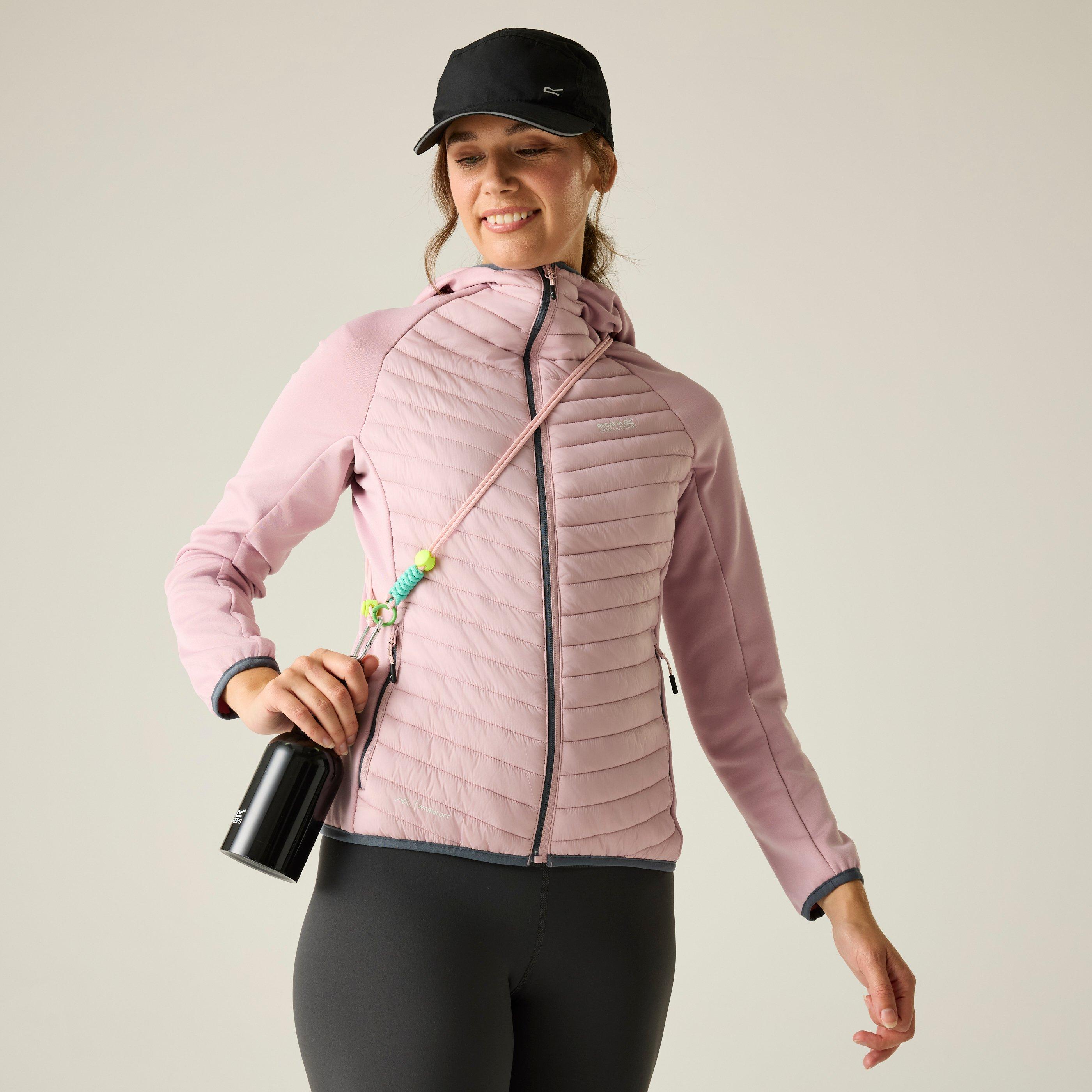 Regatta Women's Andreson Hybrid Water-Repellent Jacket - Powderlilac - 18
