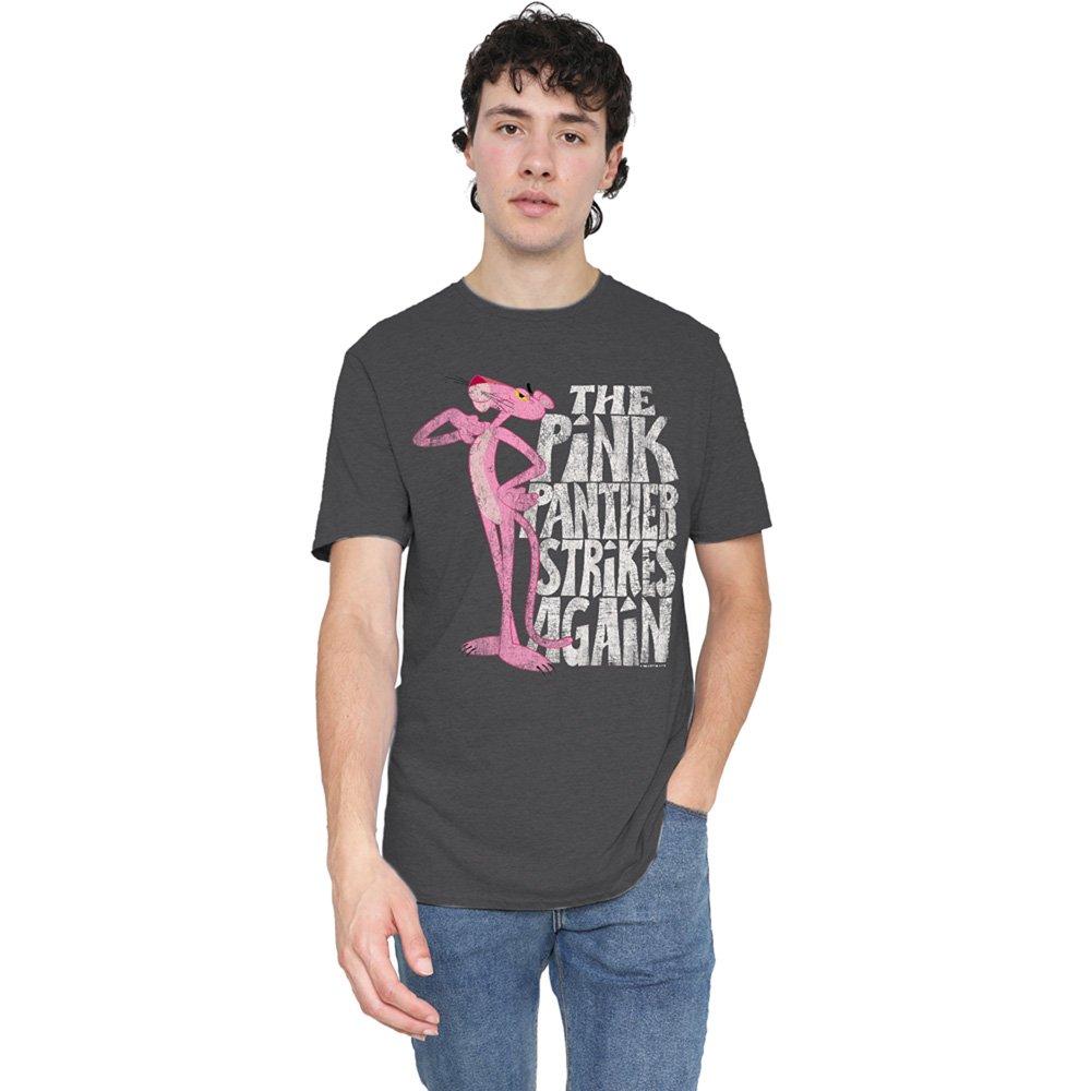 Grey - Other - Pink Panther Strikes Again T-Shirt Charcoal - 1