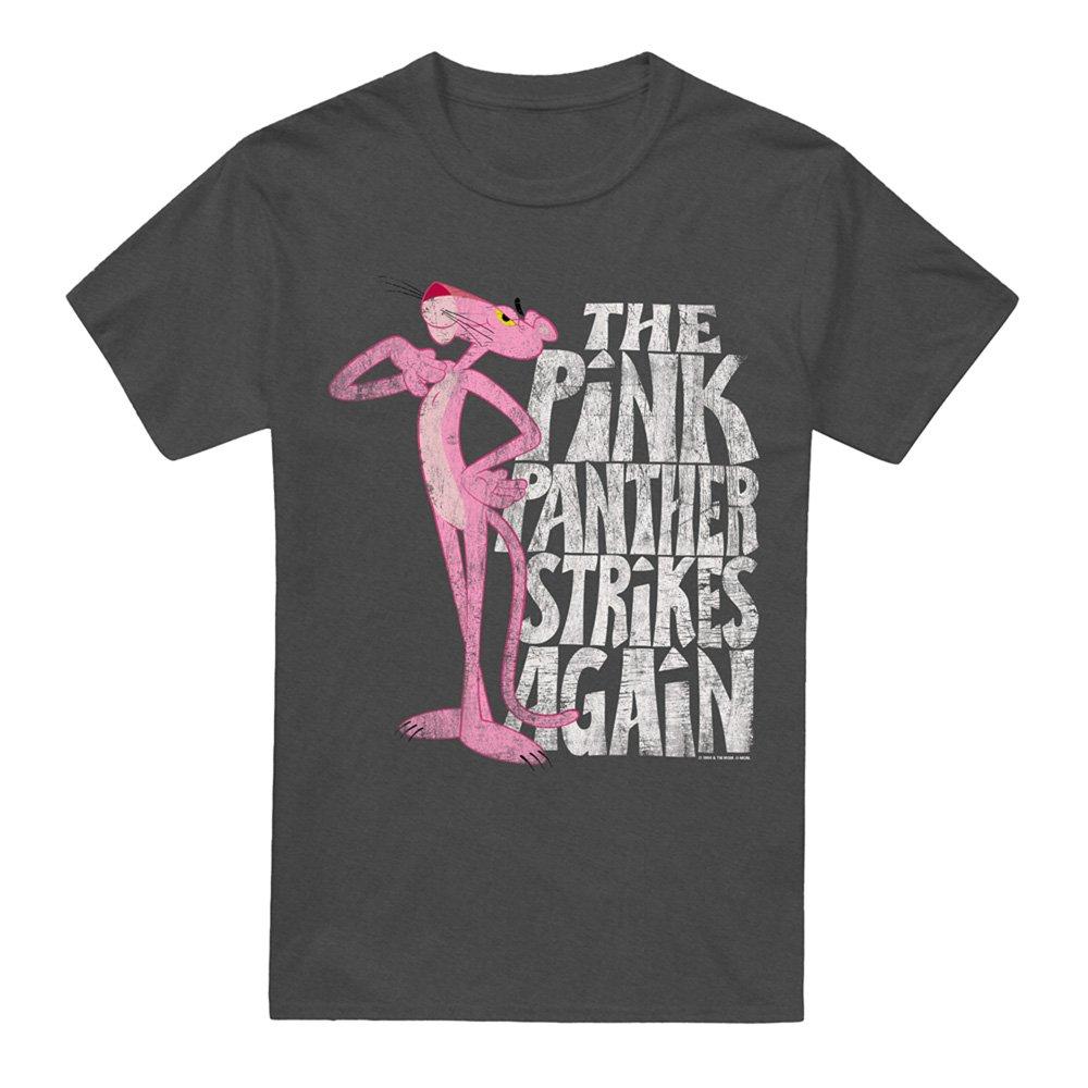 Grey - Other - Pink Panther Strikes Again T-Shirt Charcoal - 4