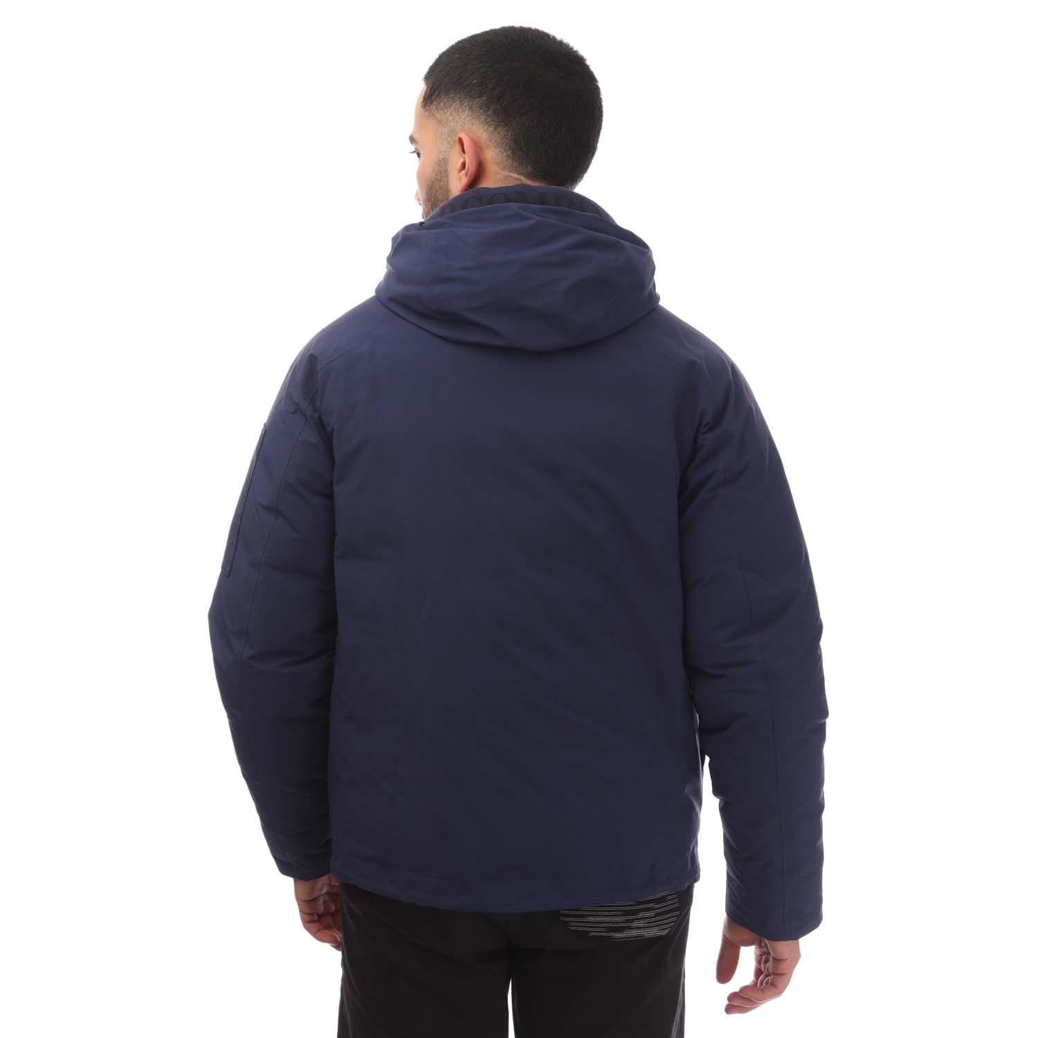Dark Blue - CP Company - Hooded Down Jacket - 2