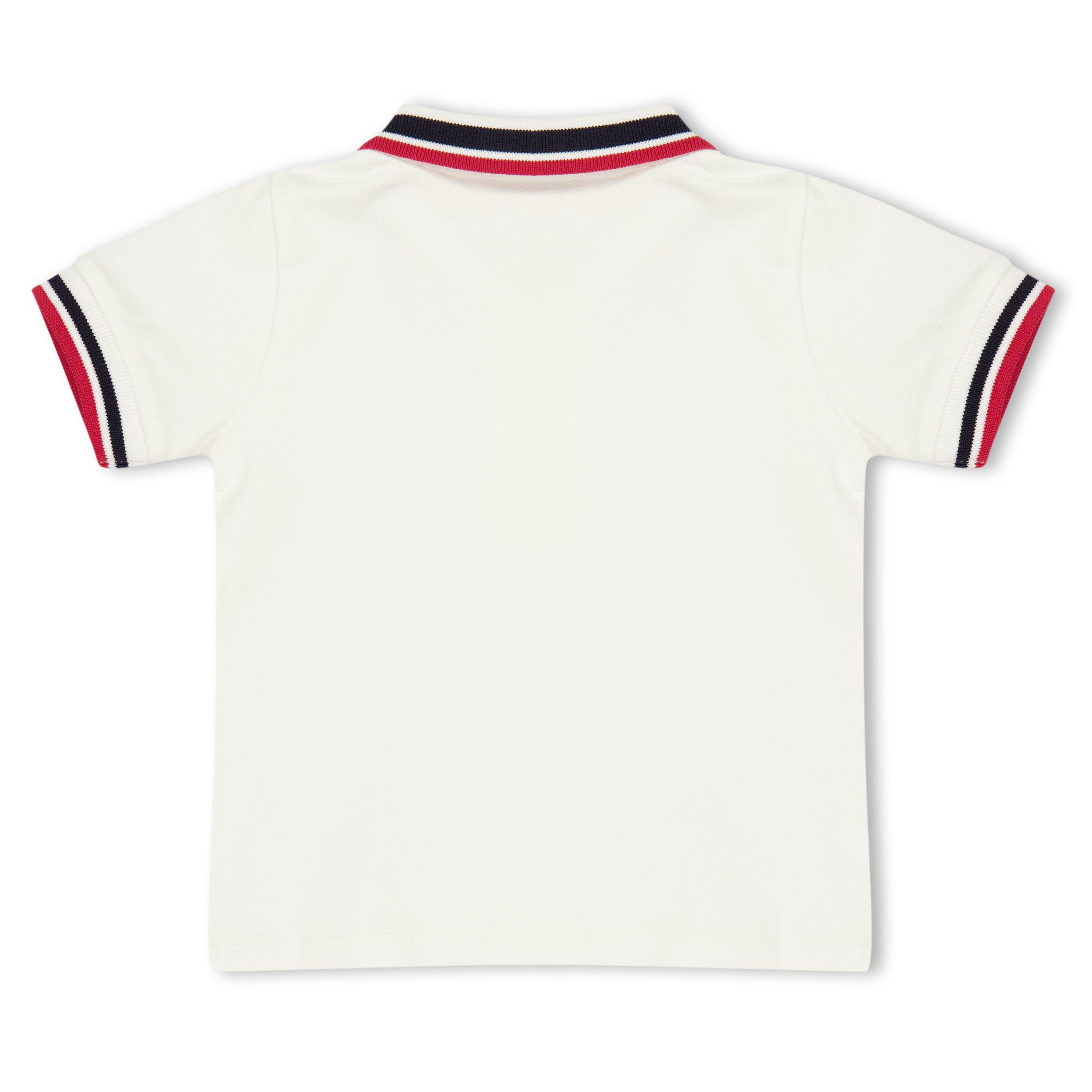 White 034 - Moncler - Moncler Logo Polo In62 - 2