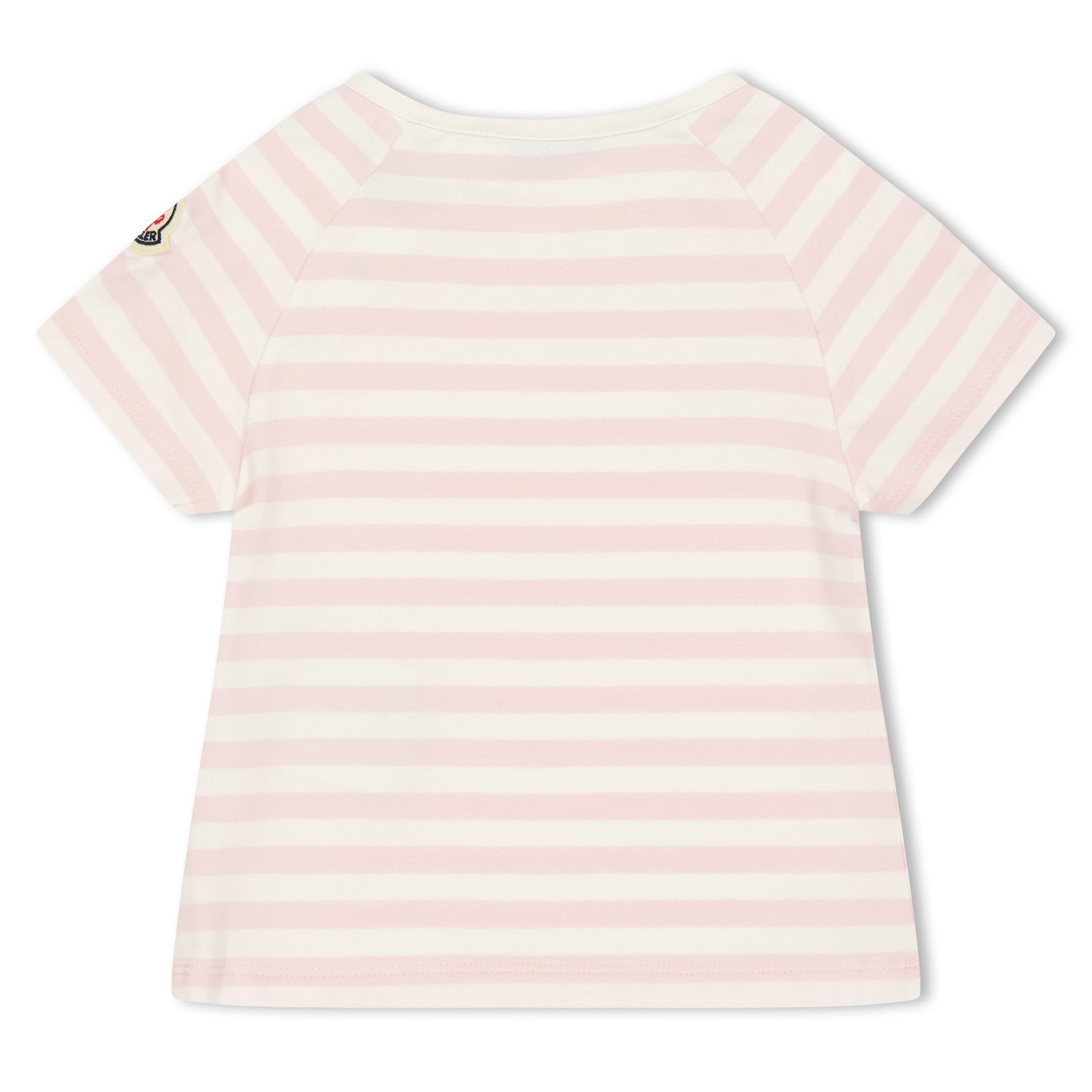 Pink F05 - Moncler - Moncler Logo T-Shirt In62 - 2