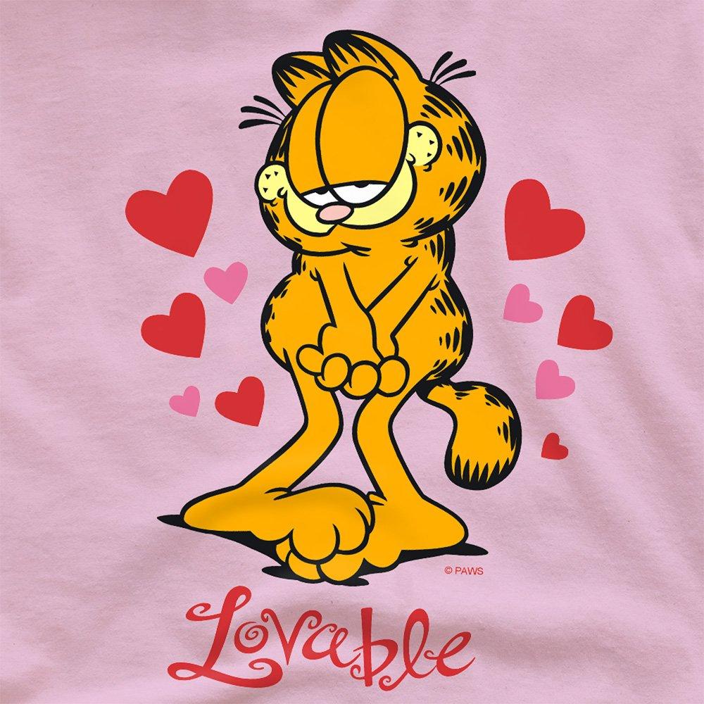 Pink - Garfield - Garfield Lovable T Shirt Pink - 2
