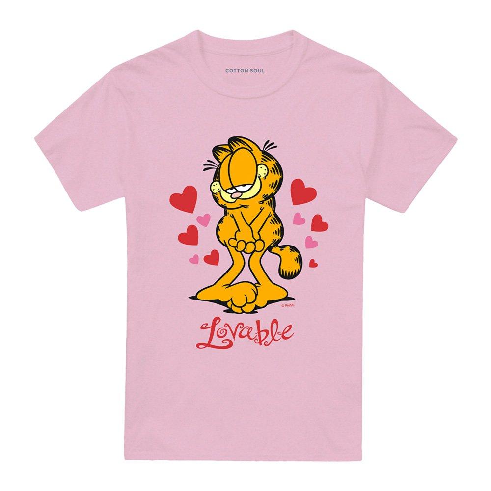 Pink - Garfield - Garfield Lovable T Shirt Pink - 4