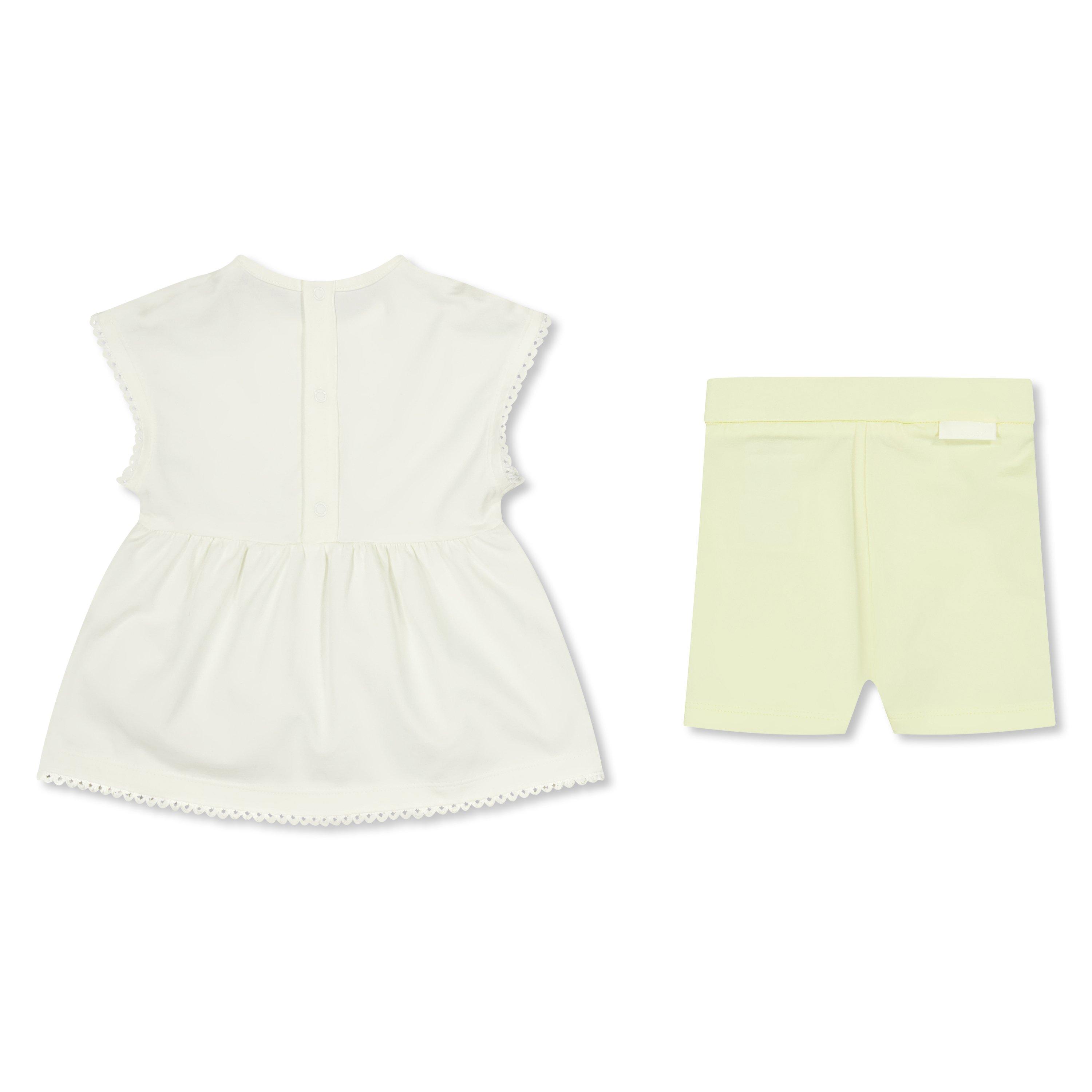 Lemon/Wht F01 - Moncler - Moncler Top&Shrt Set In62 - 2