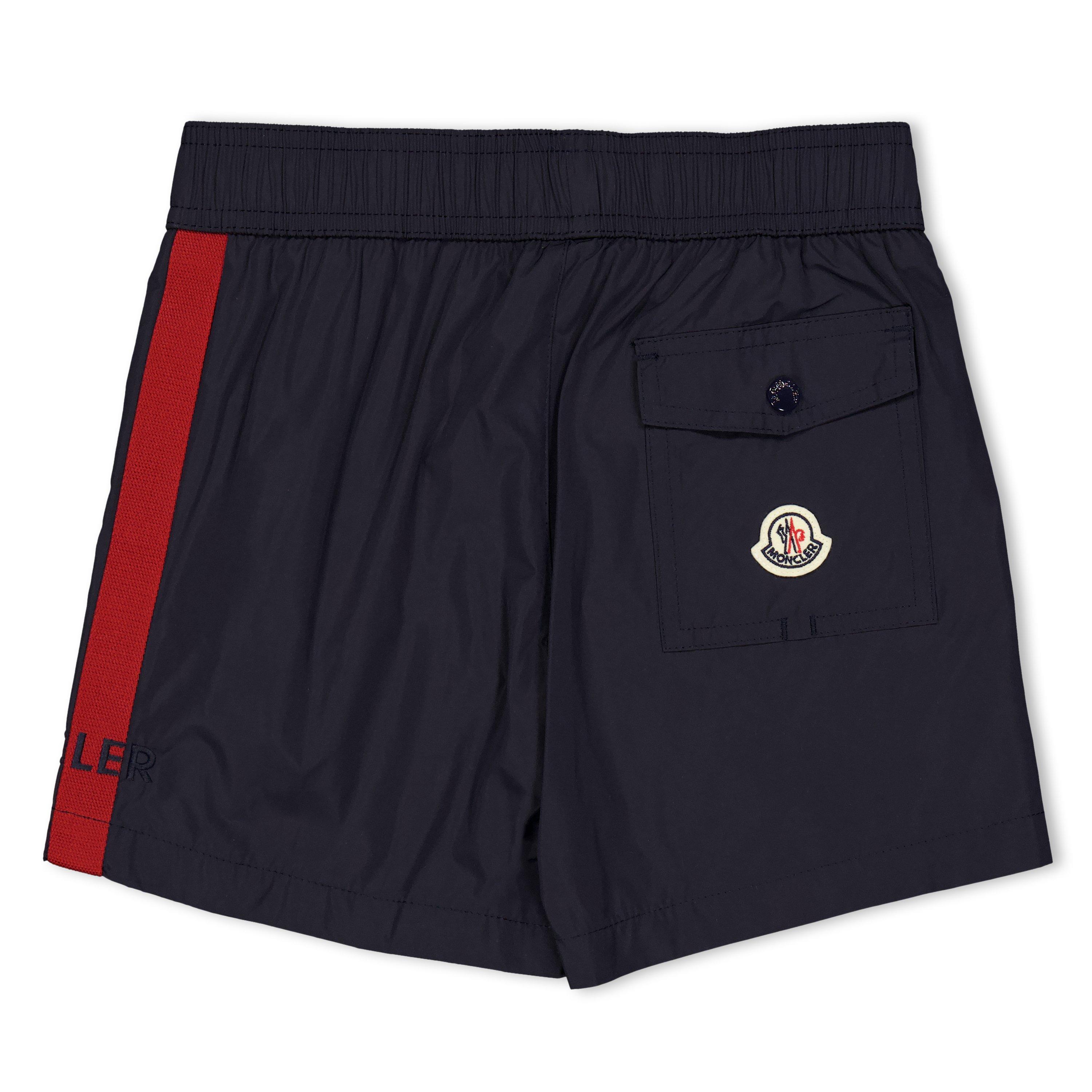 Navy 74S - Moncler - Kids' Swim Shorts - 2