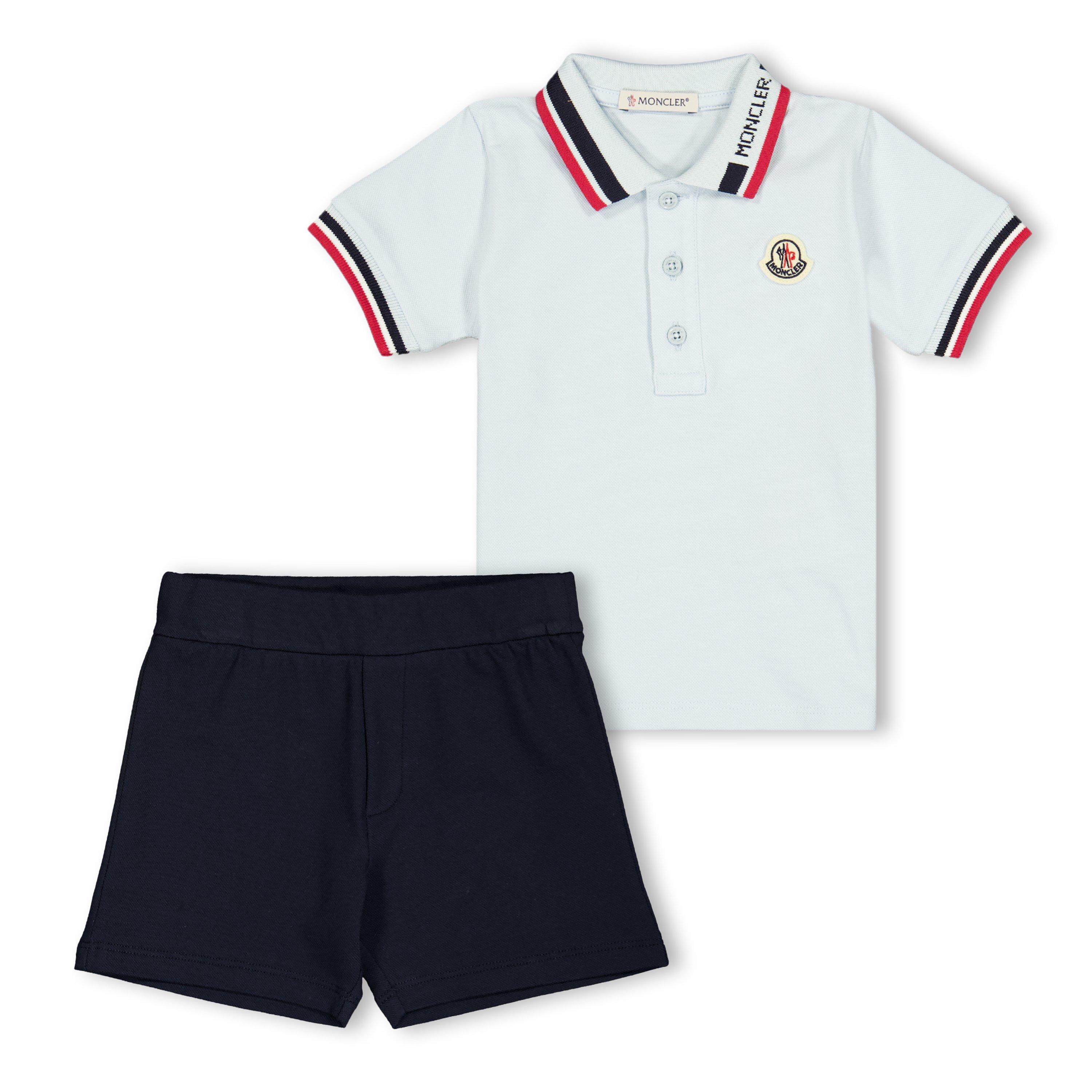Blue/Navy F77 - Moncler - Kids' Clothing Set - 1