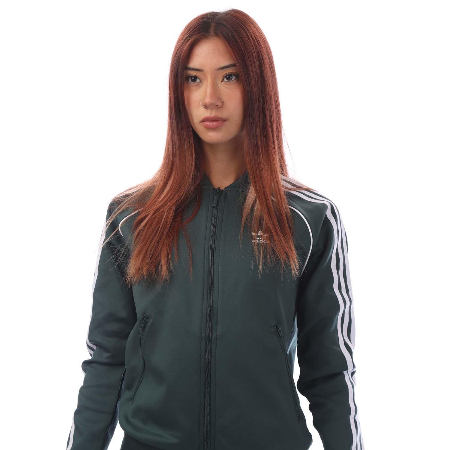 Green - adidas Originals - Primeblue SST Track Jacket - 2