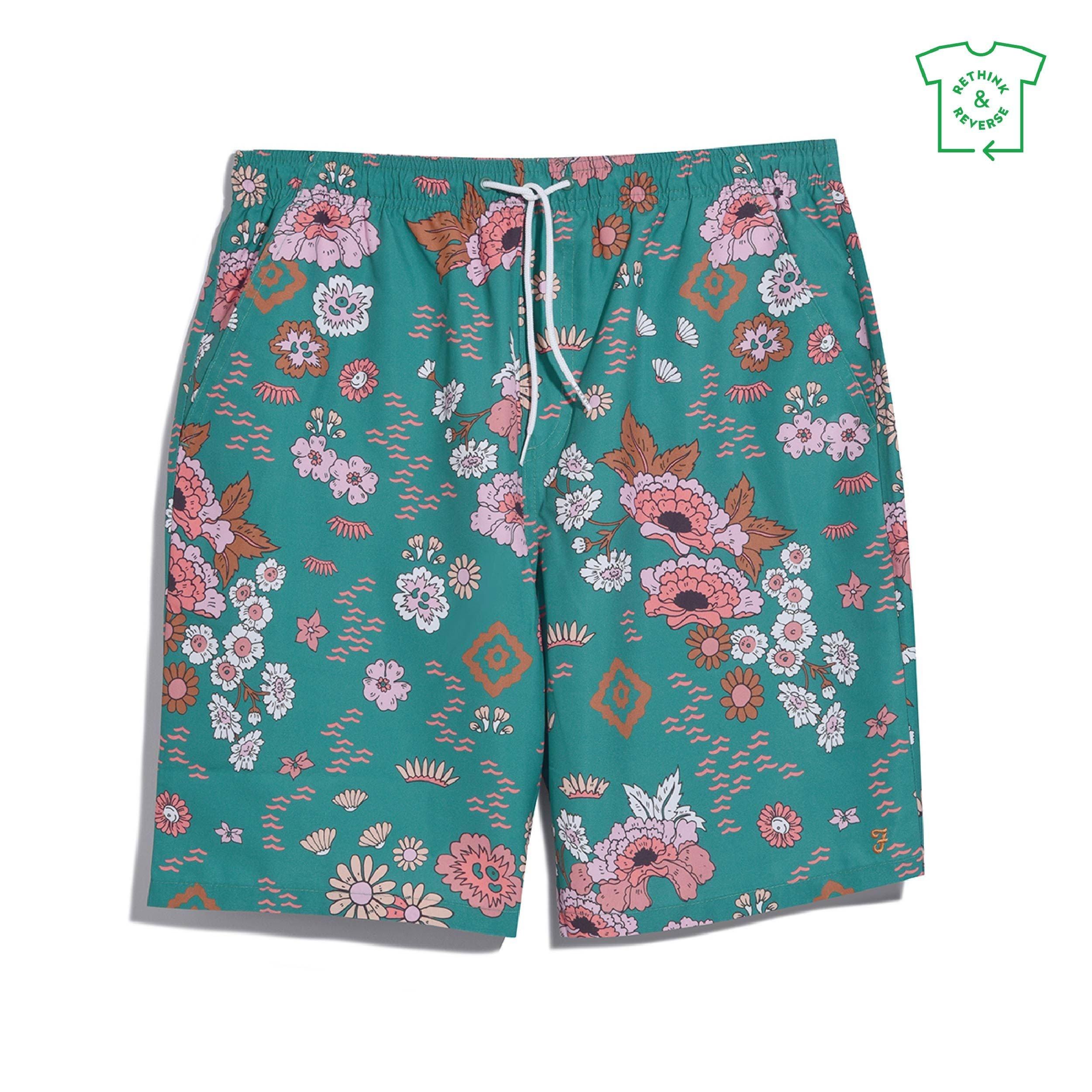 Farah Colbert Floral Sn99 Swim Shorts USC