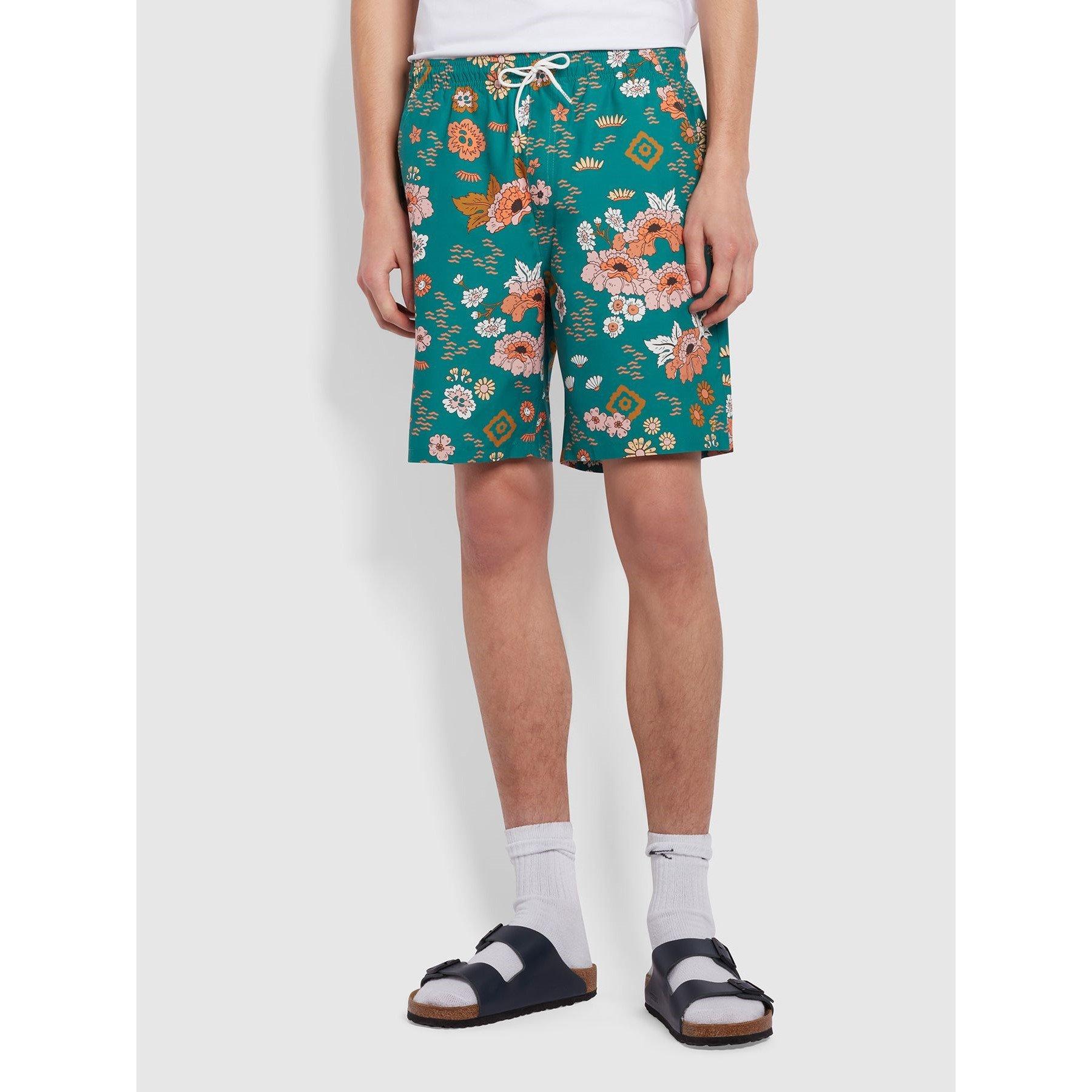 Farah Colbert Floral Sn99 Swim Shorts USC