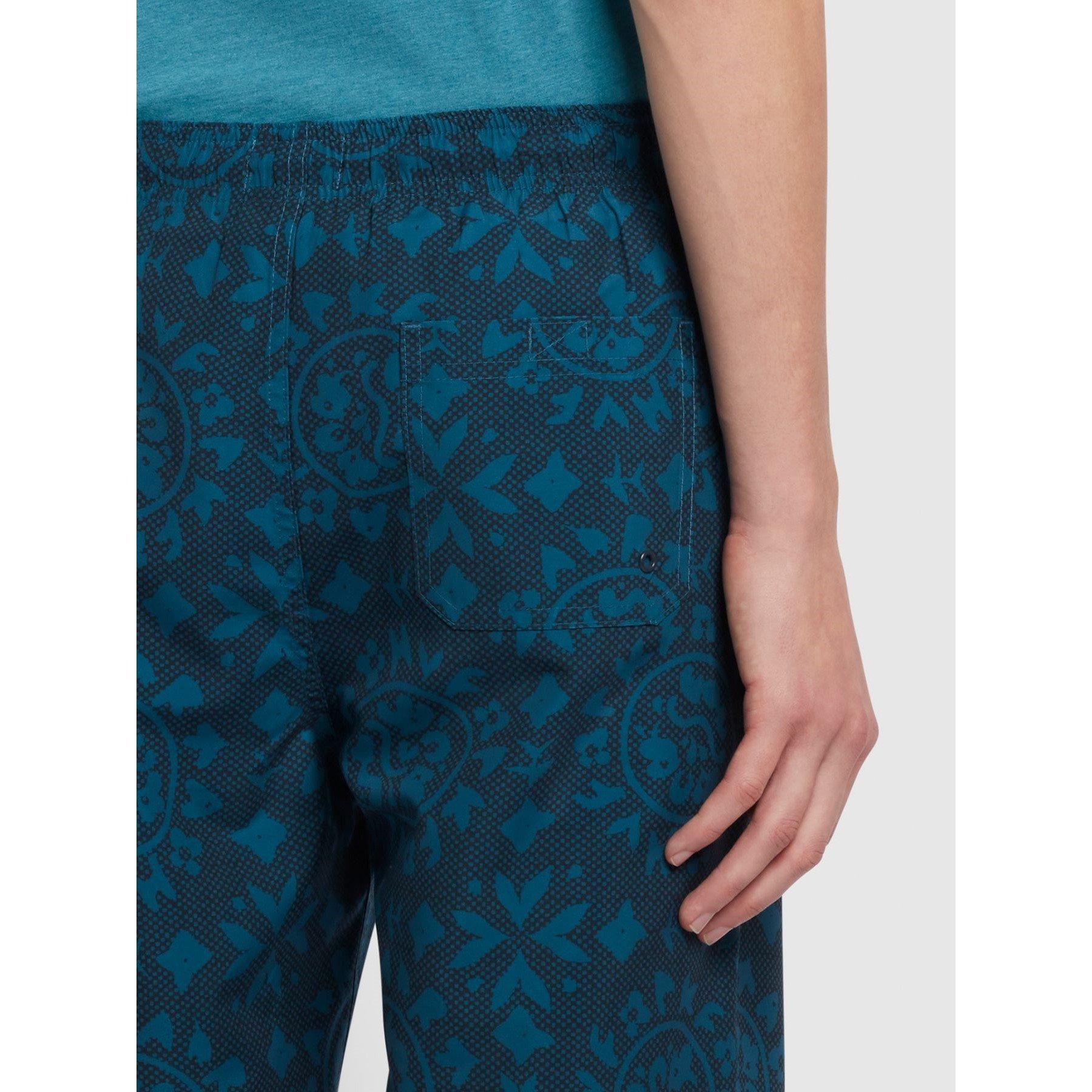 True Navy - Farah - Men's Colbert Folk Swim Shorts - 3