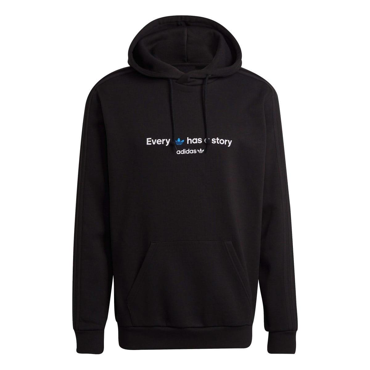 Black - adidas Originals - Graphics Common Memory Hoodie - 1