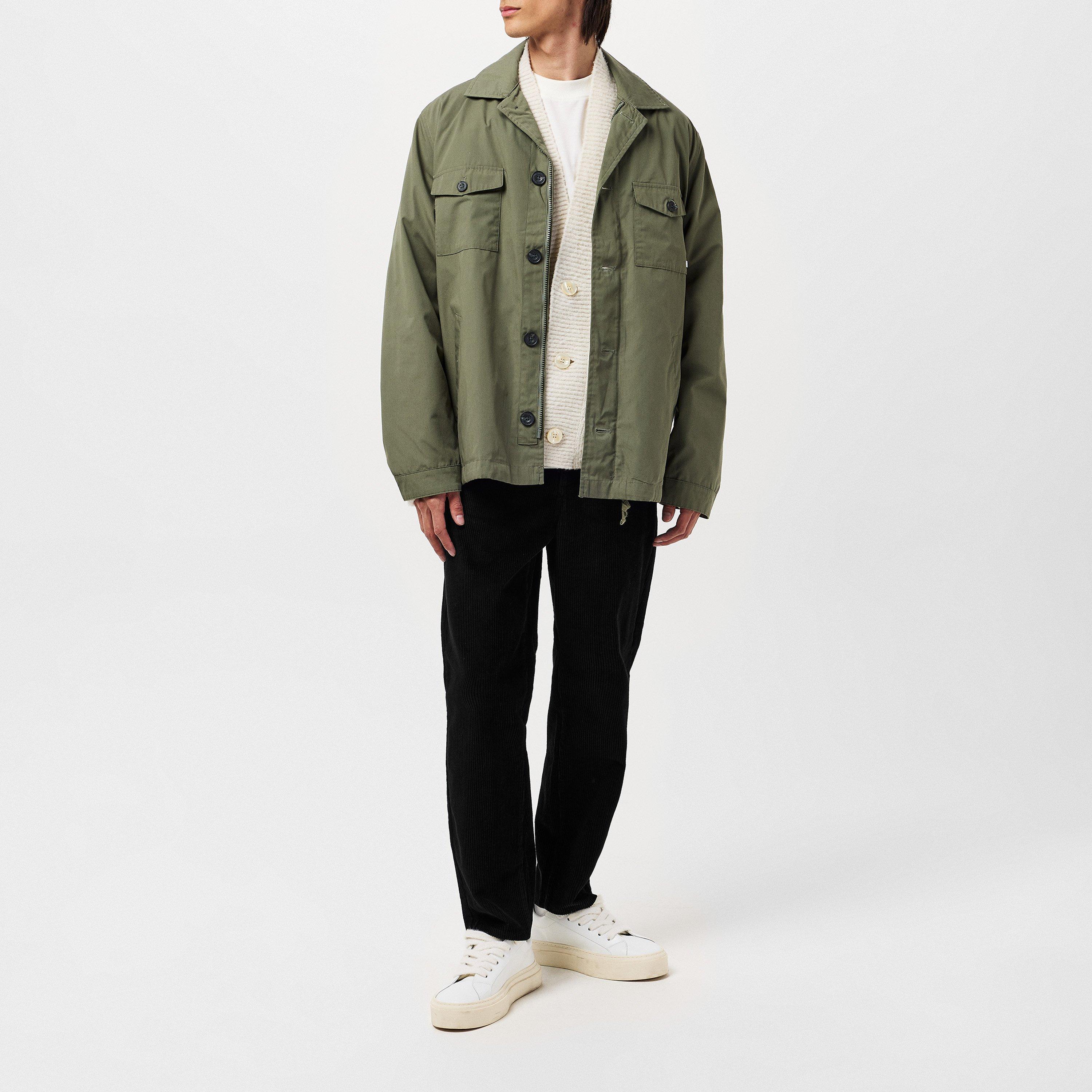 Vintage Green - Farah - Men's Robby Pocket Recycled Cotton Mix Parka - 6