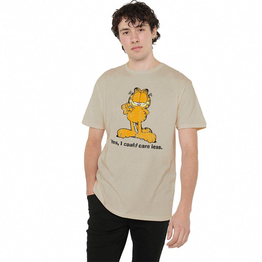 Yellow - Garfield - Garfield Yes I Could Care Less T Shirt Sand - 1