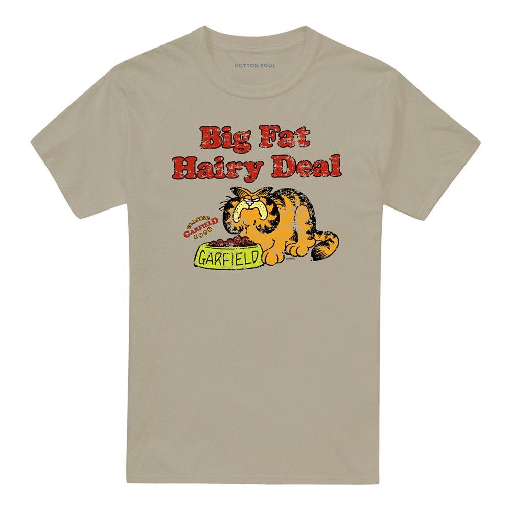 Yellow - Garfield - Garfield Big Fat Hairy Deal T Shirt Sand - 4