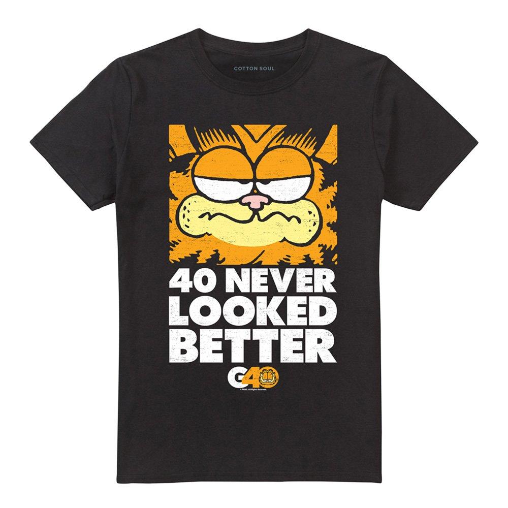 Black - Garfield - Garfield 40 Looks T Shirt Black - 4
