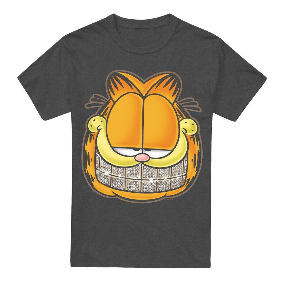 Grey - Garfield - Garfield Nice Grill T-Shirt Charcoal - 4