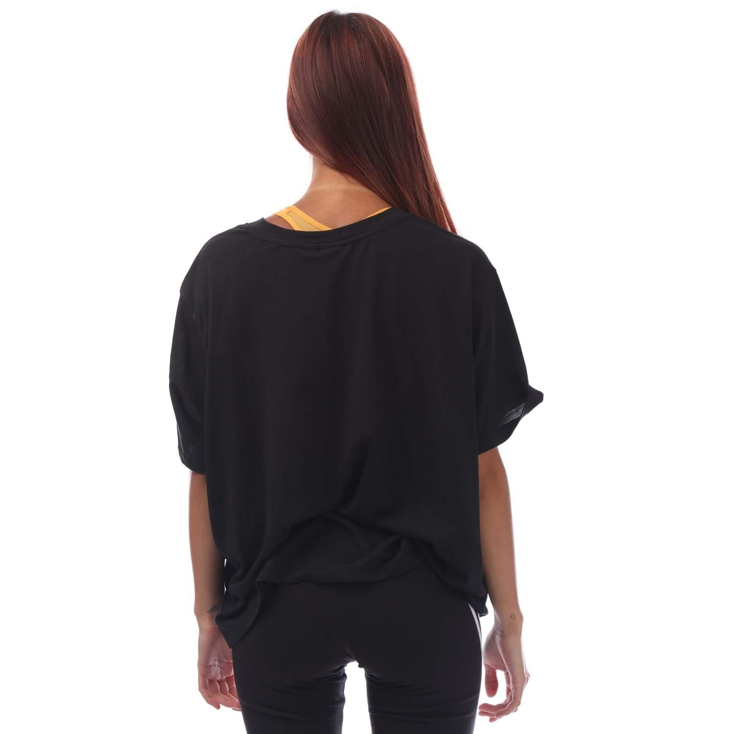 Black - adidas Originals - Adicolor Trefoil Boxy T-Shirt (Plus Size) - 3
