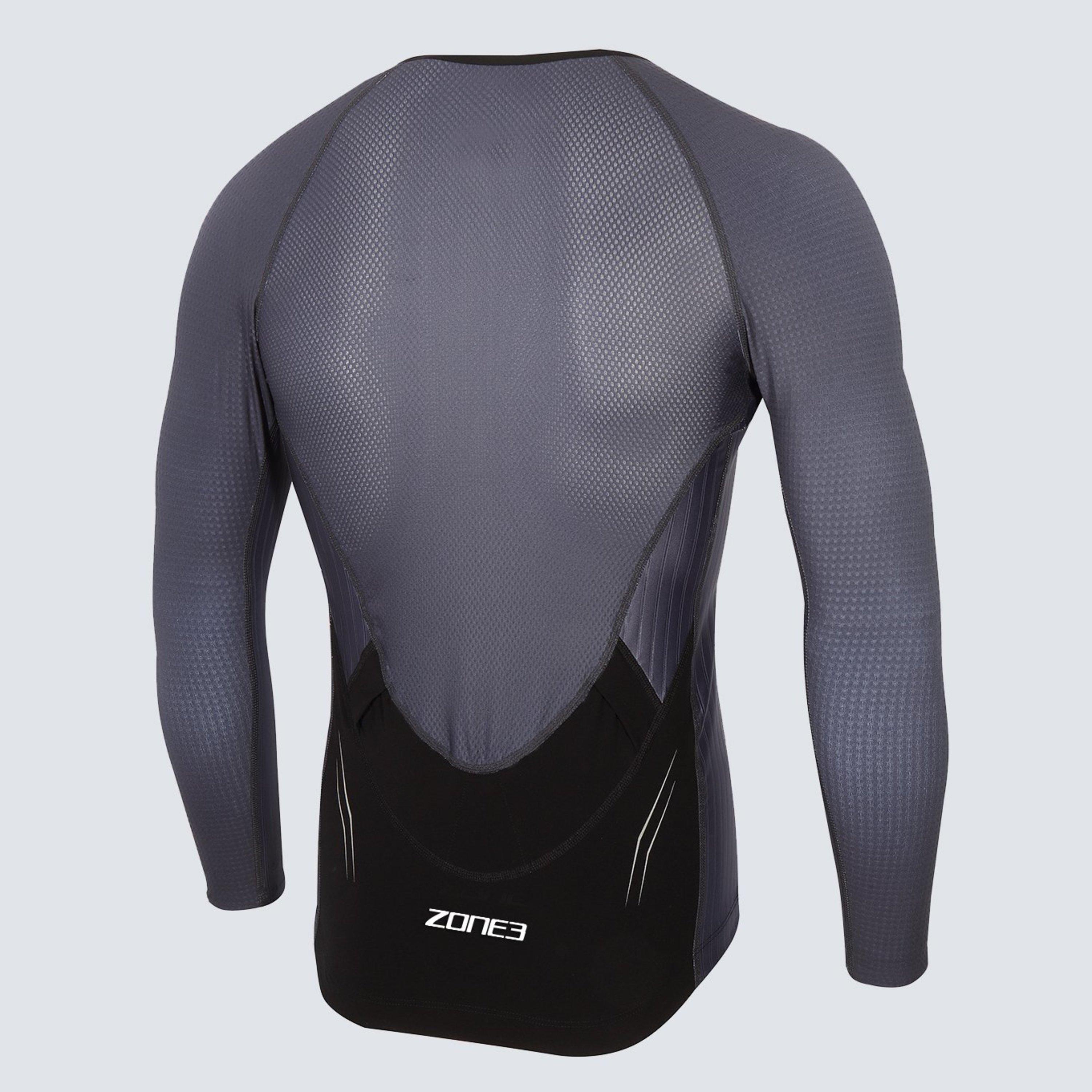 Negro/Gris - Zone3 - Aeroforce-X ¾ Sleeve Top - 2