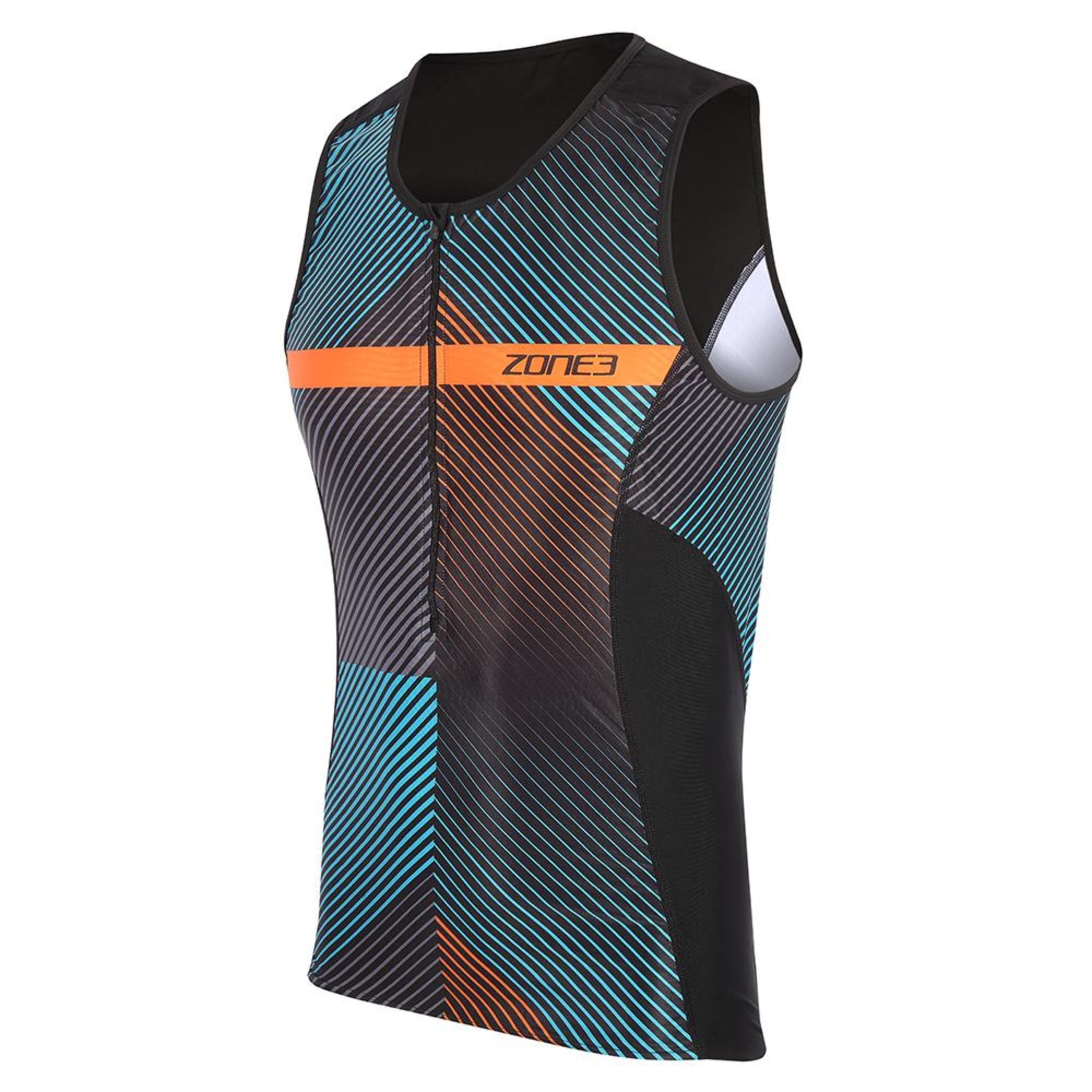 Black/Orange - Zone3 - ZONE3 Activate+ Momentum Tri Top - 1