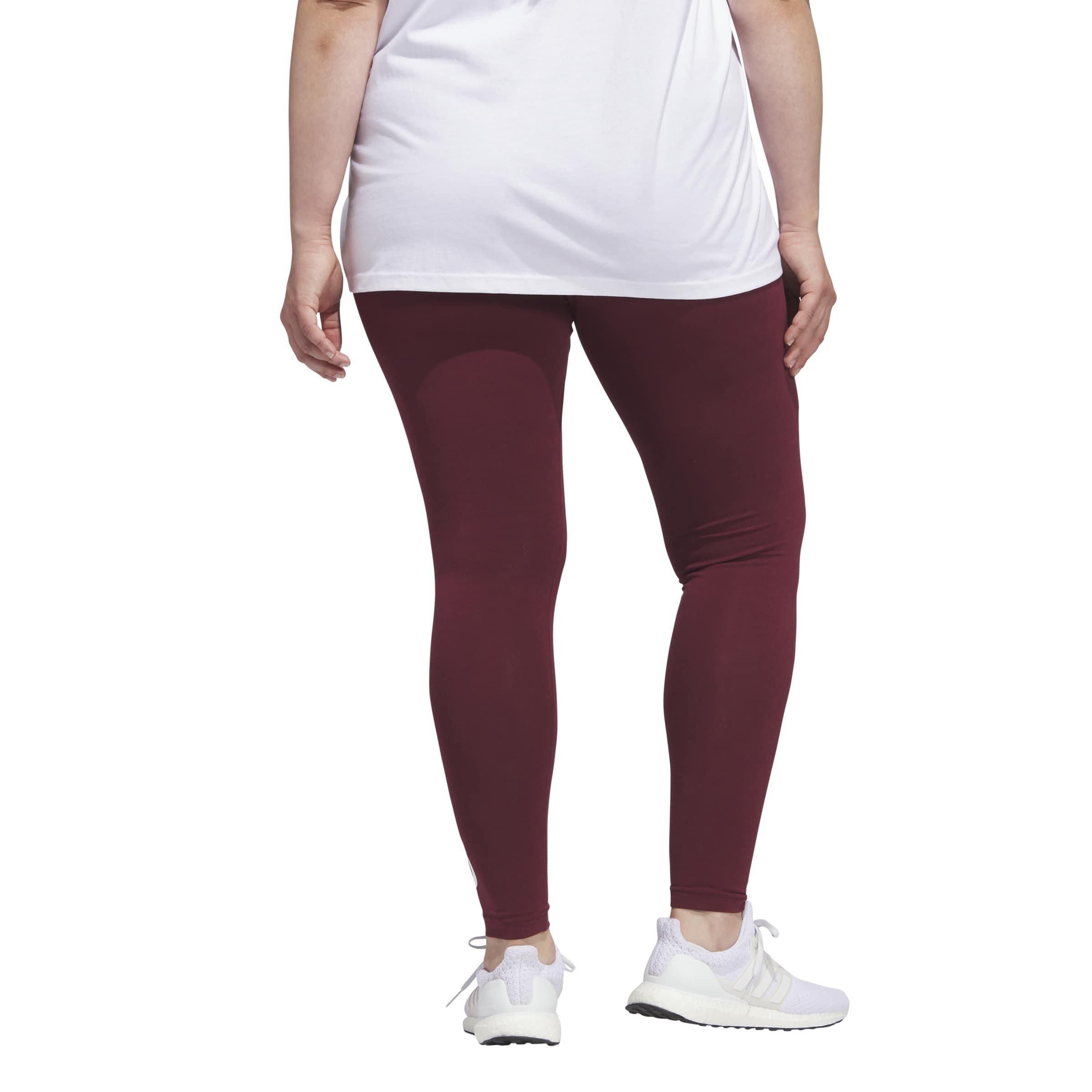 Rot - adidas - Linear Leggings (Plus Size) - 3