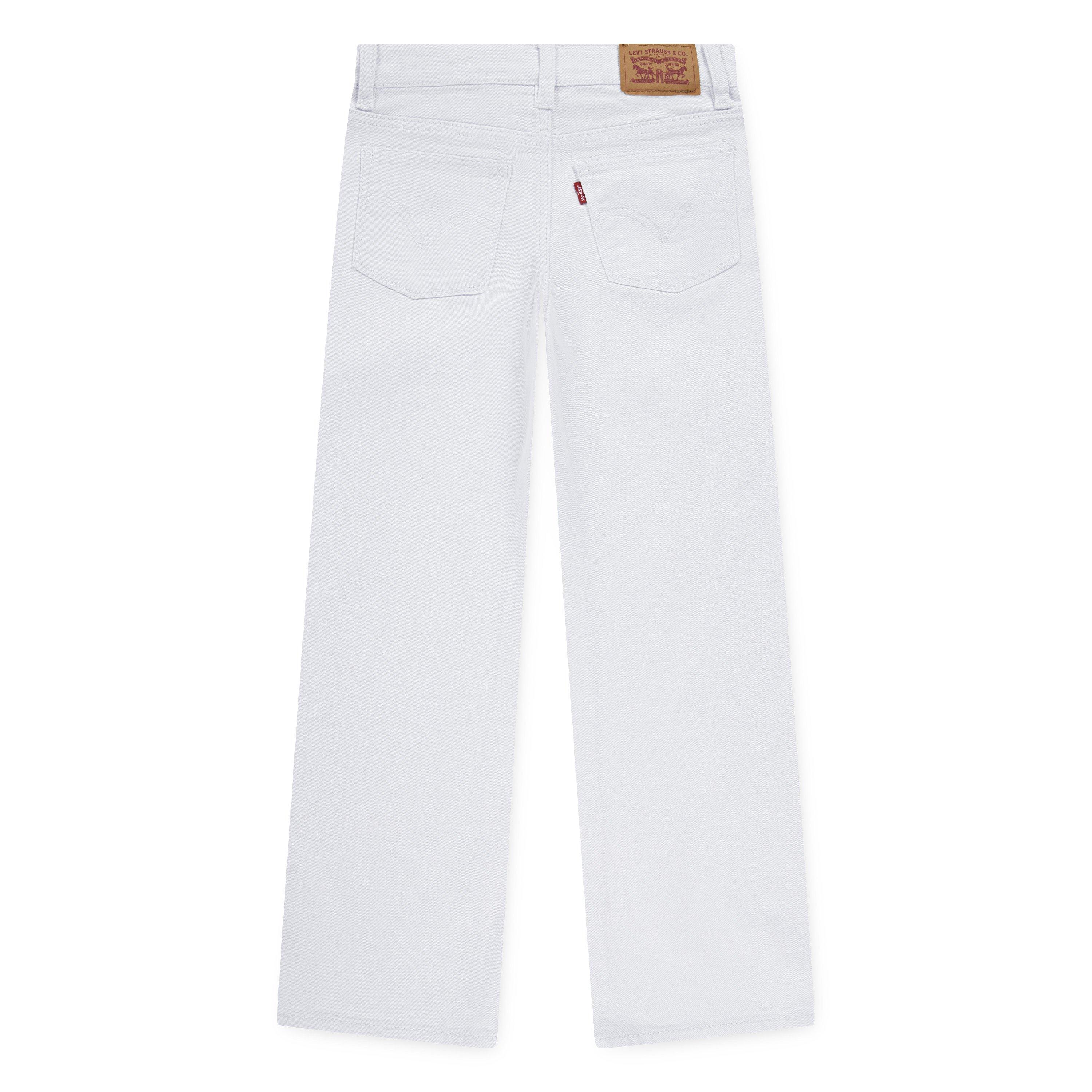 White W1T - Levis - Kids' Wide Leg Jeans - 4