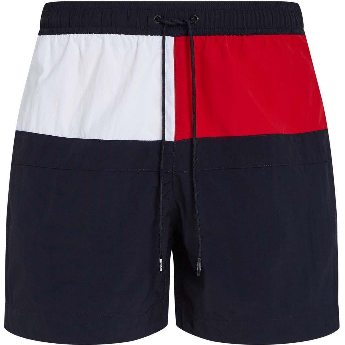 Tommy Hilfiger Flag Mid Length Swim Shorts