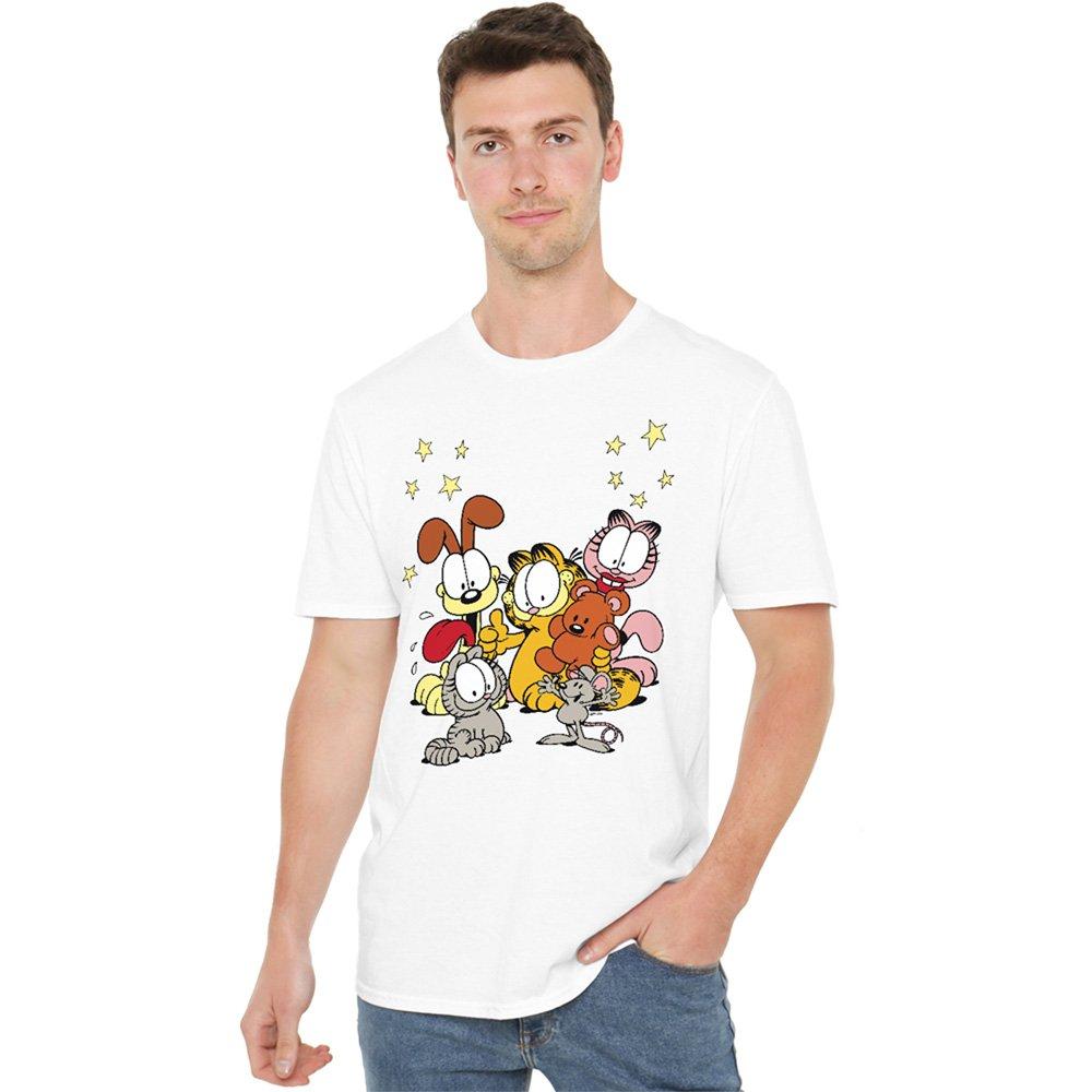 White - Garfield - Garfield Friends Are Best T Shirt White - 1