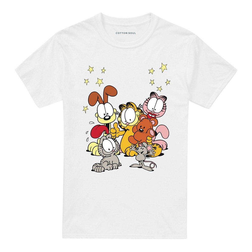 White - Garfield - Garfield Friends Are Best T Shirt White - 4