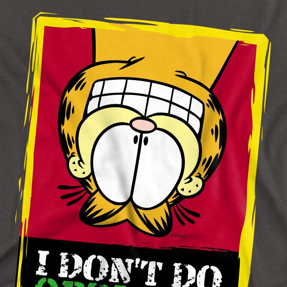 Grey - Garfield - Garfield I Dont Do Ordinary Long Sleeve T-Shirt C - 2