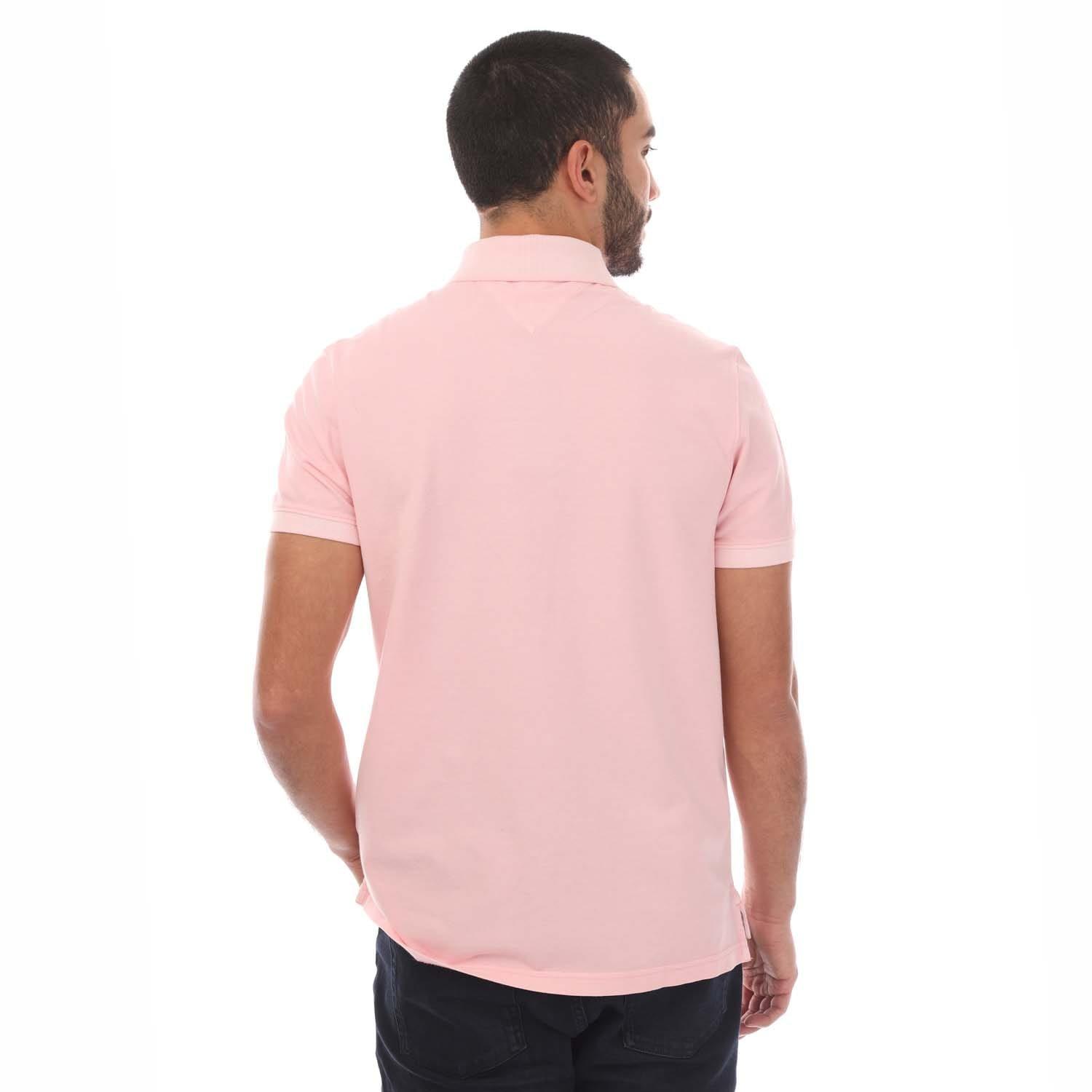 Pink - Tommy Hilfiger - Garment Dye Regular-Fit Polo Shirt - 2