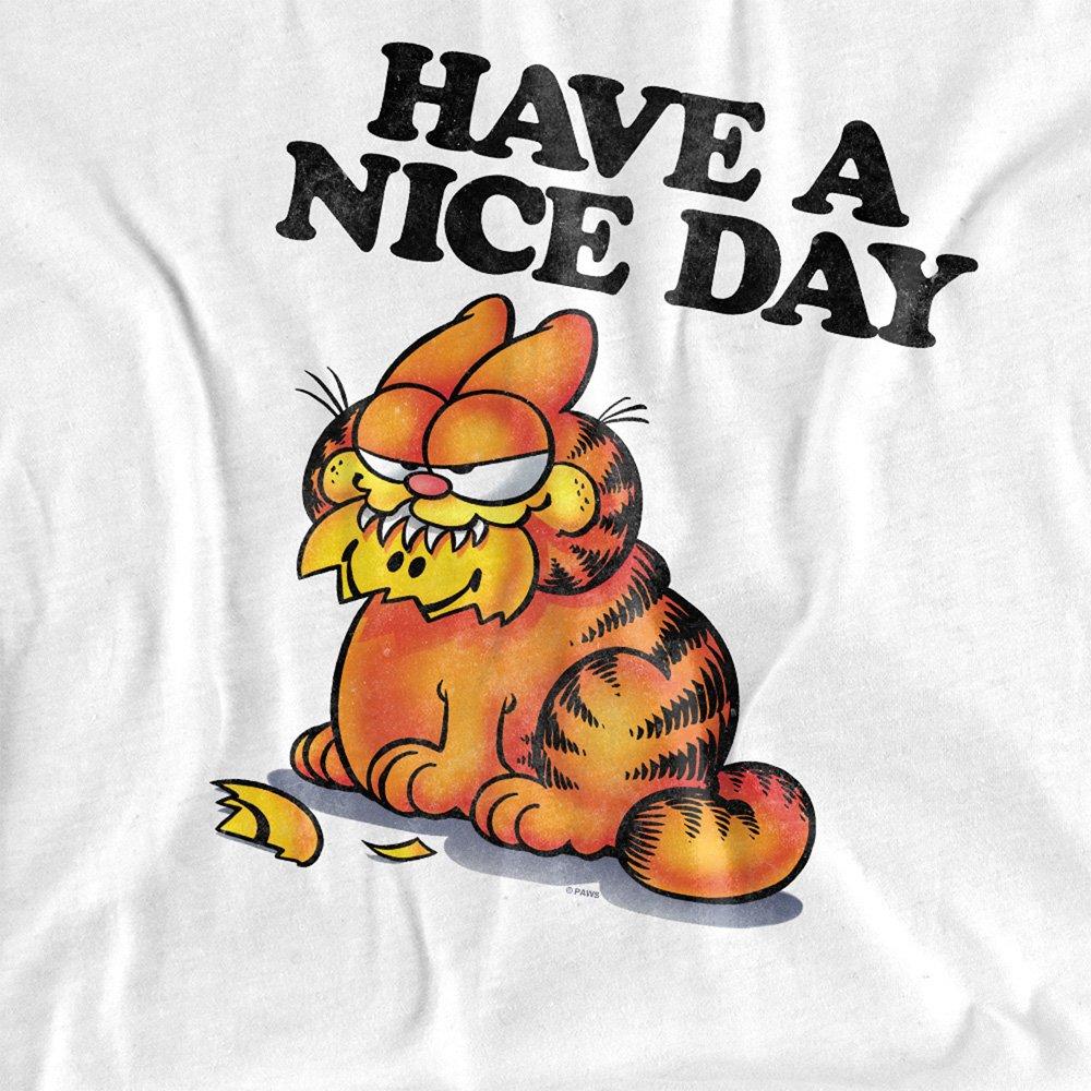 White - Garfield - Garfield Nice Day T-Shirt - 2