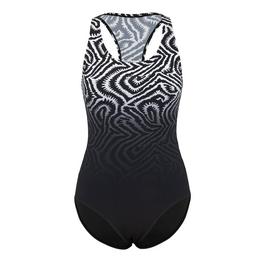 Slazenger Adventure Long Sleeve One-Piece Swimsuit Womens