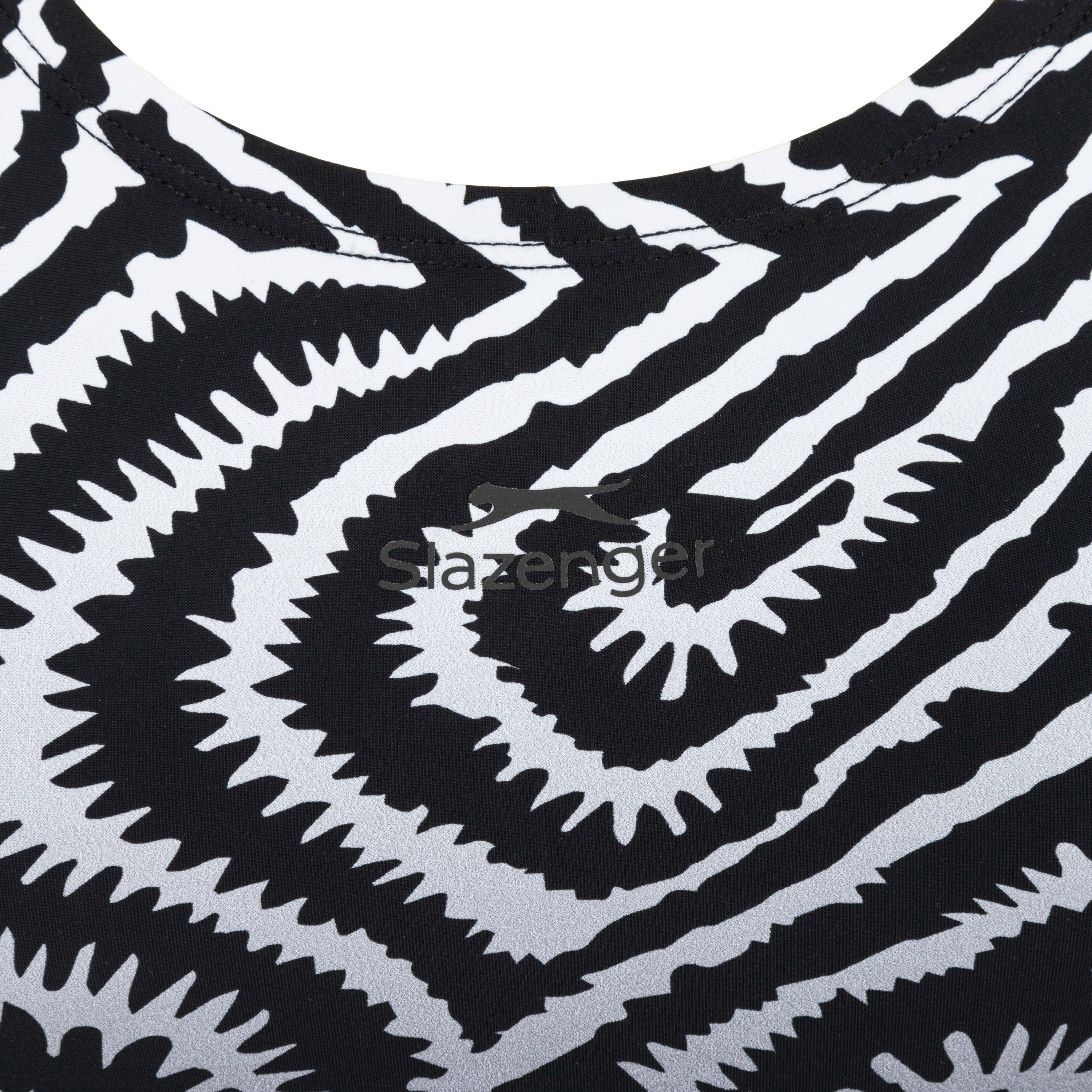 Black - Slazenger - Sports Back Swimsuit Womens - 4