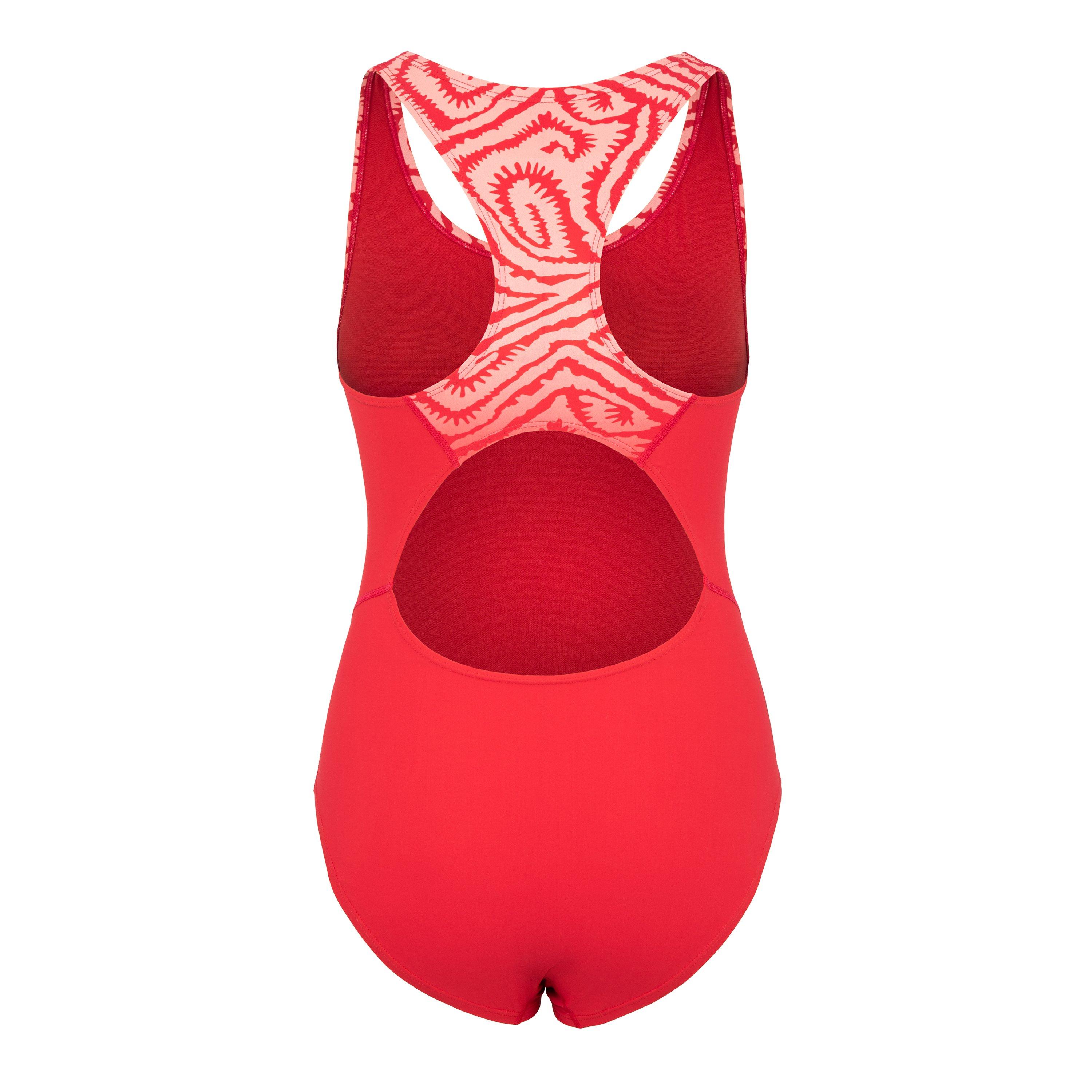 Rød - Slazenger - Sports Back Swimsuit Womens - 2