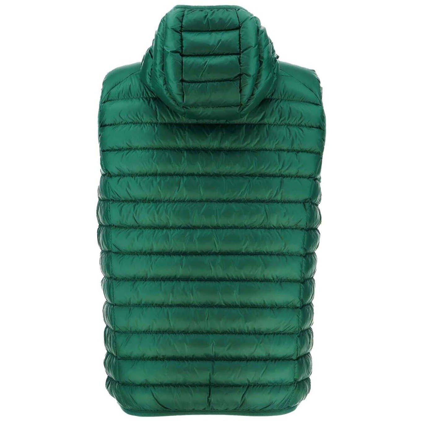 Green - JOTT - Pat Hooded Puffer Gilet - 2