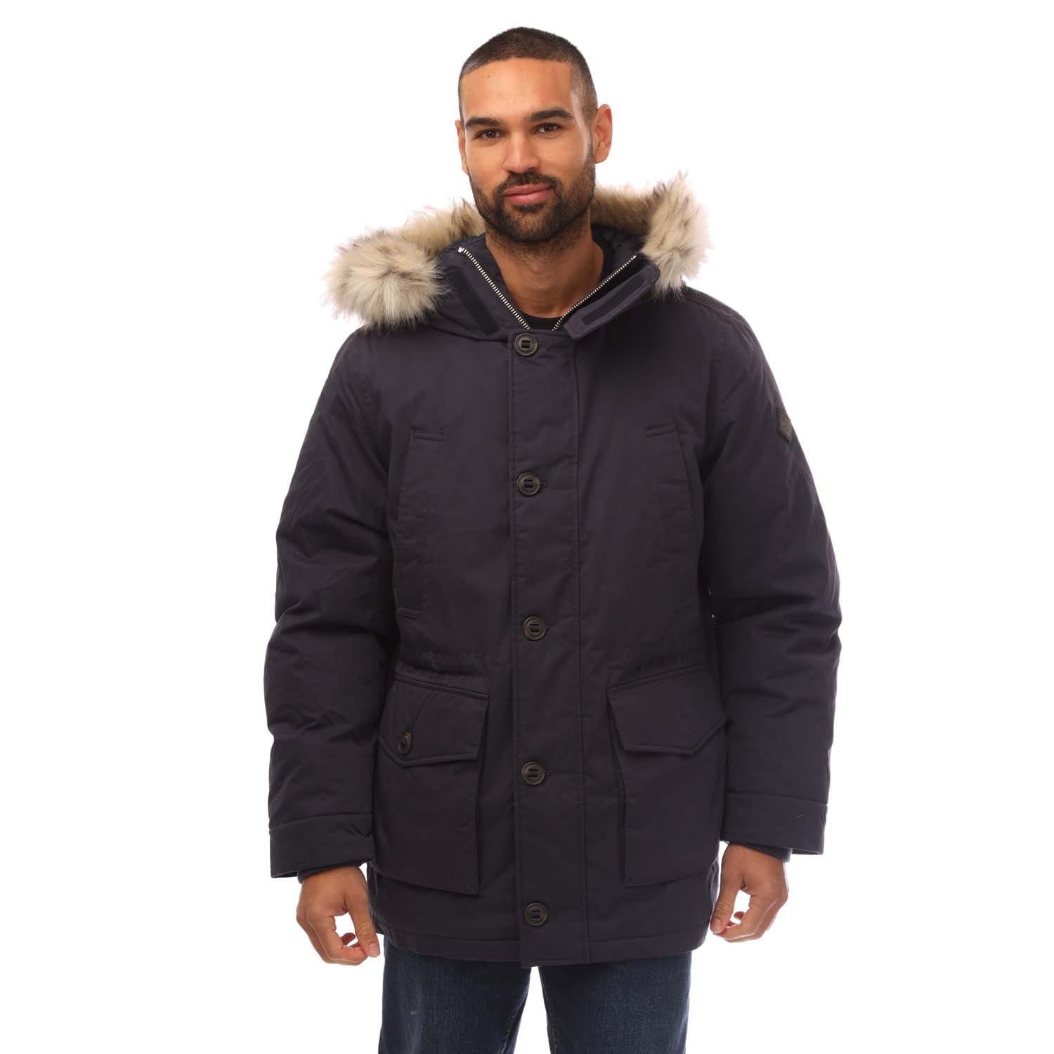 Blue - Gant - Winter Parka Jacket - 1