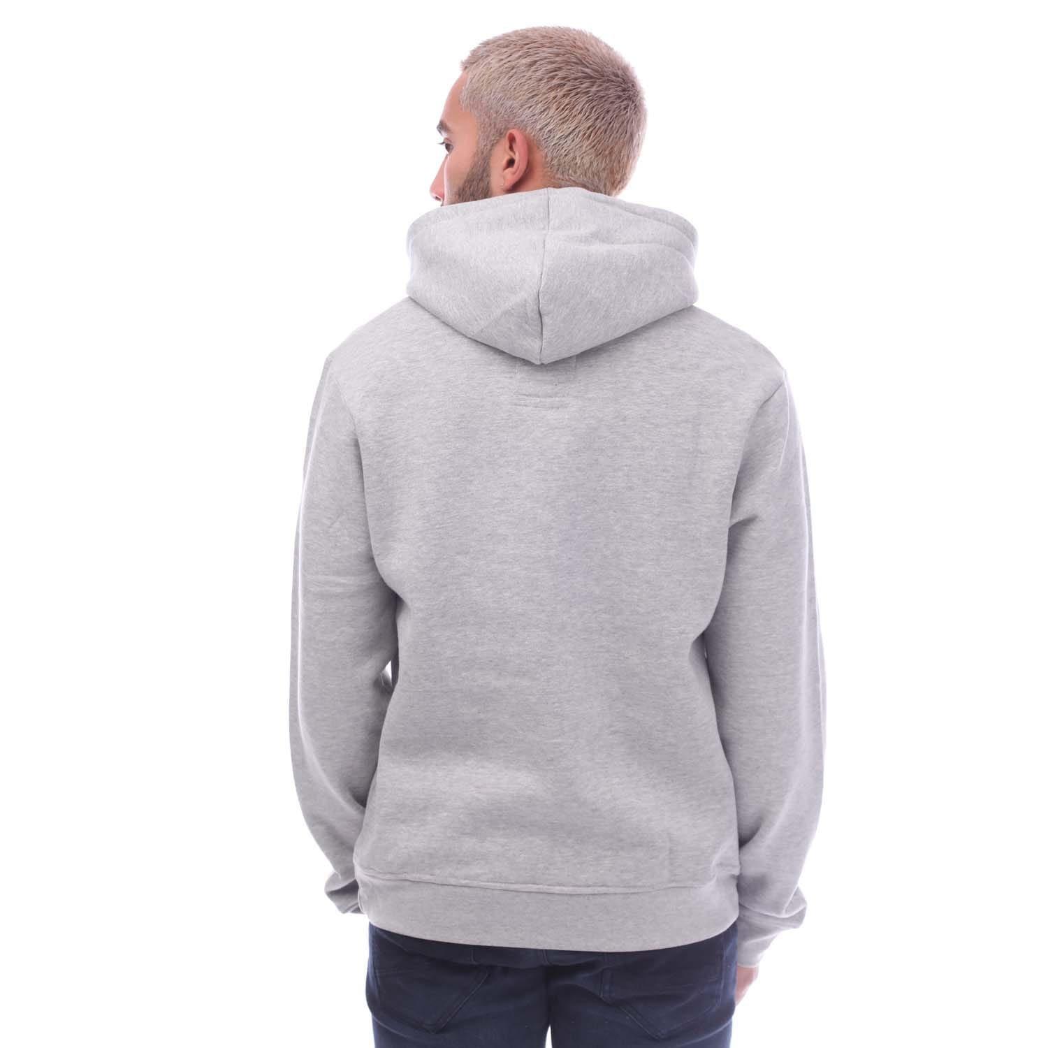 Grey Marl - Duck and Cover - Mackson Graphic Hoodie - 2
