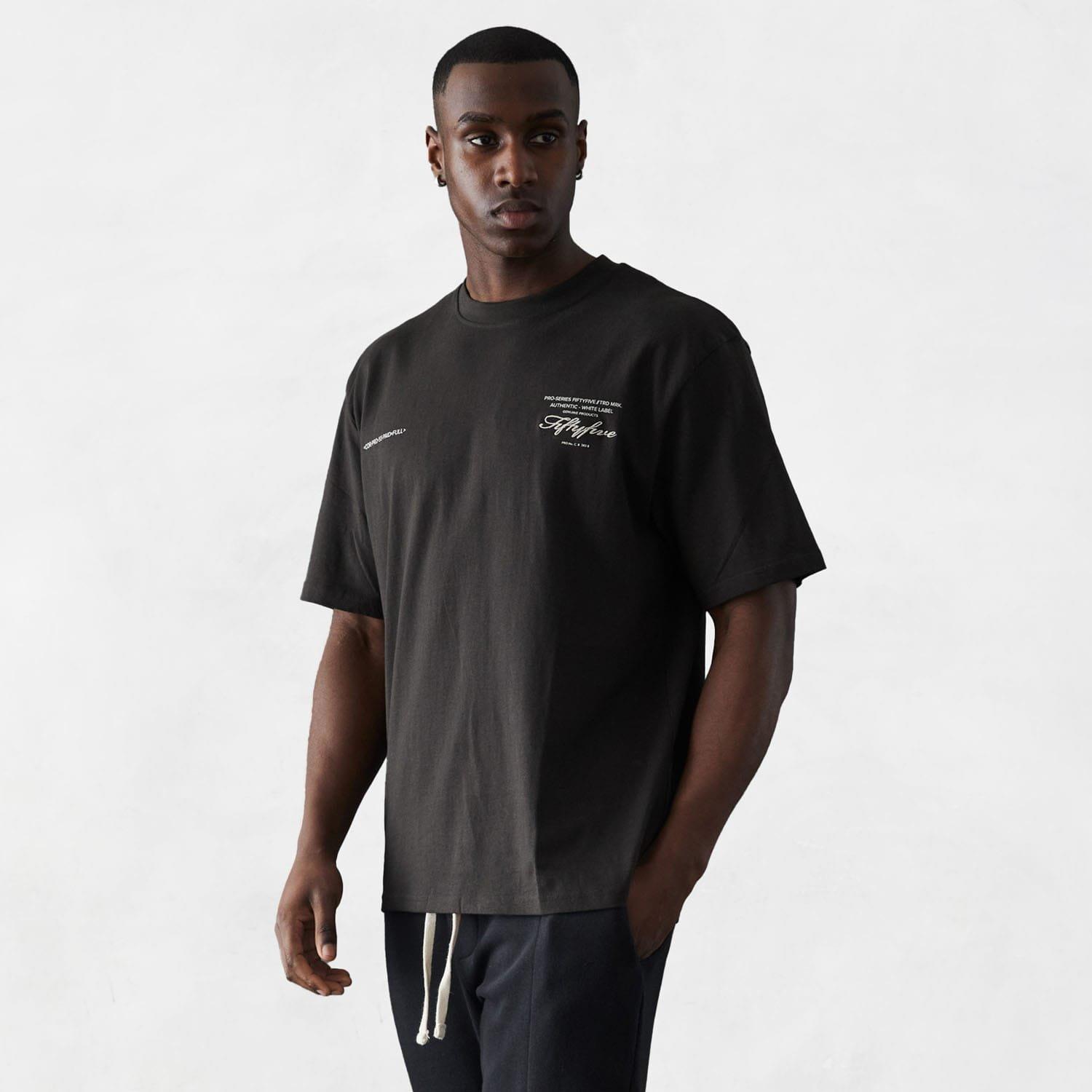 Black - Series 55 - Bourges Crew T-Shirt - 2
