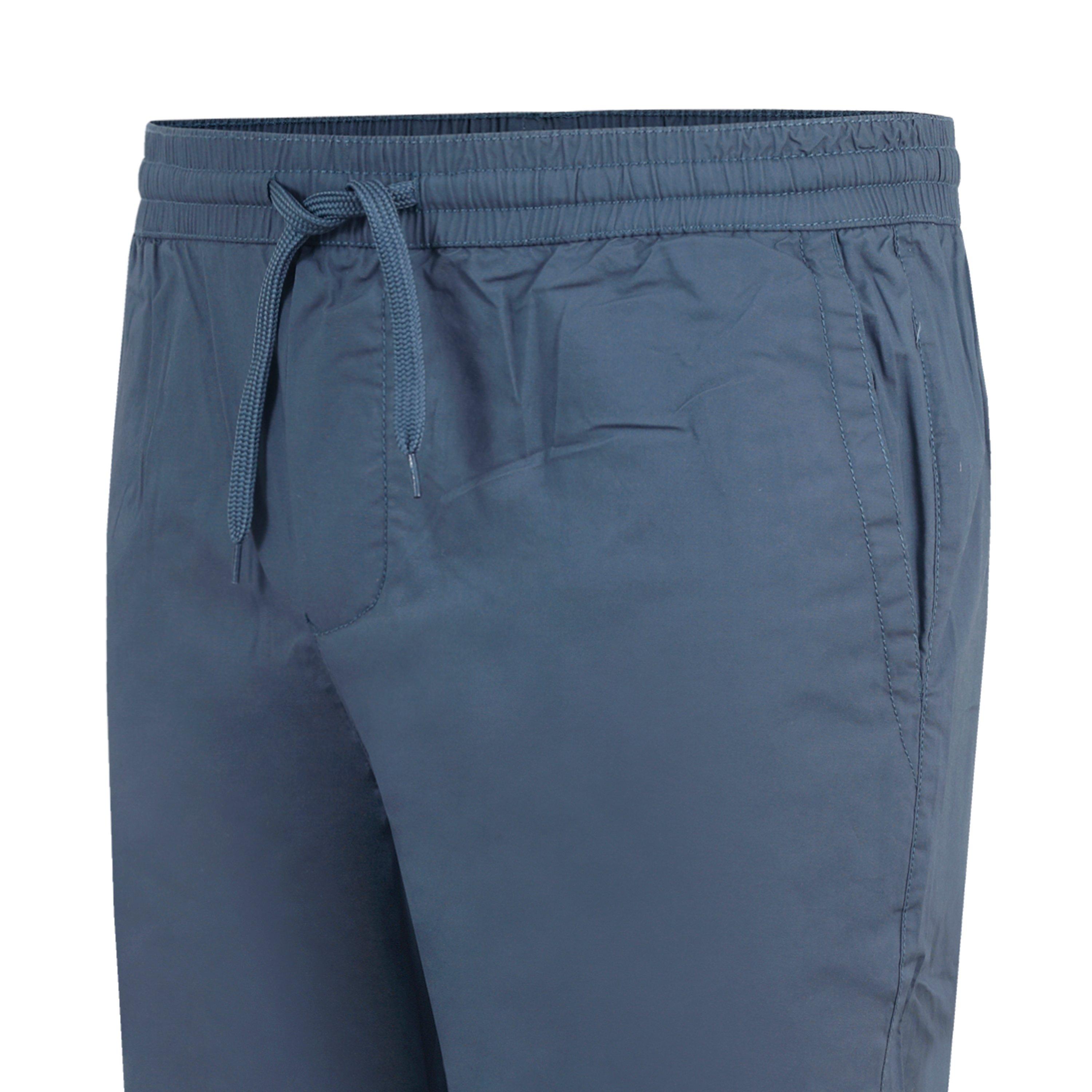 Blauw - Fabric - Cuffed Trsr Sn - 5