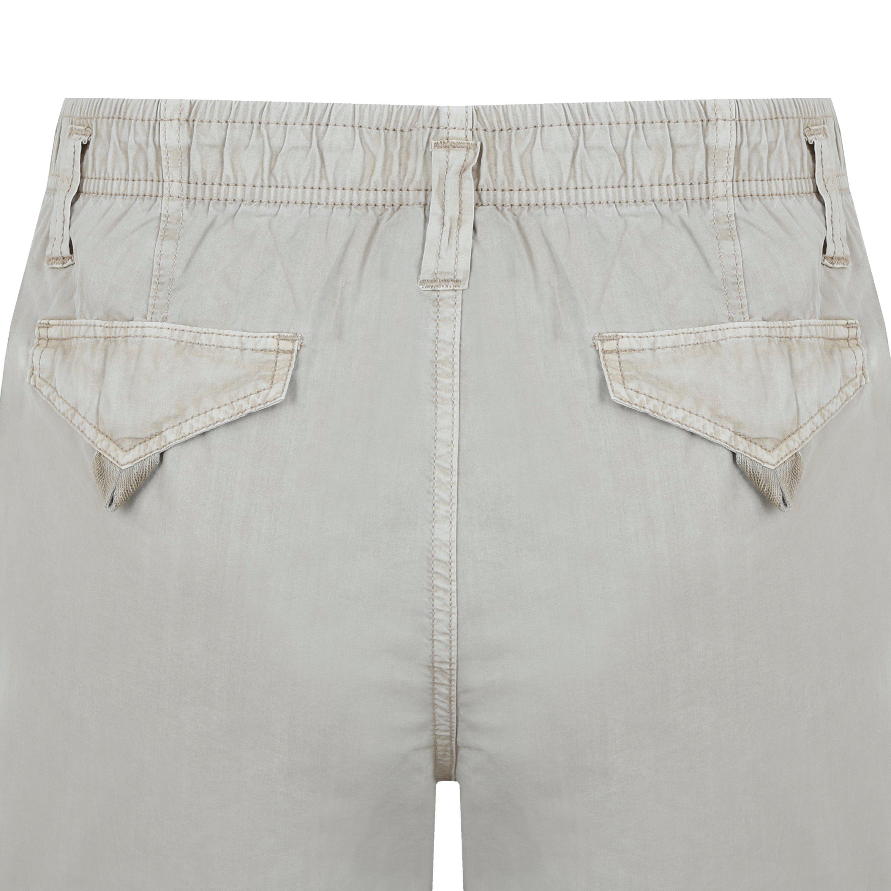 Khaki - Fabric - Shorts - 6