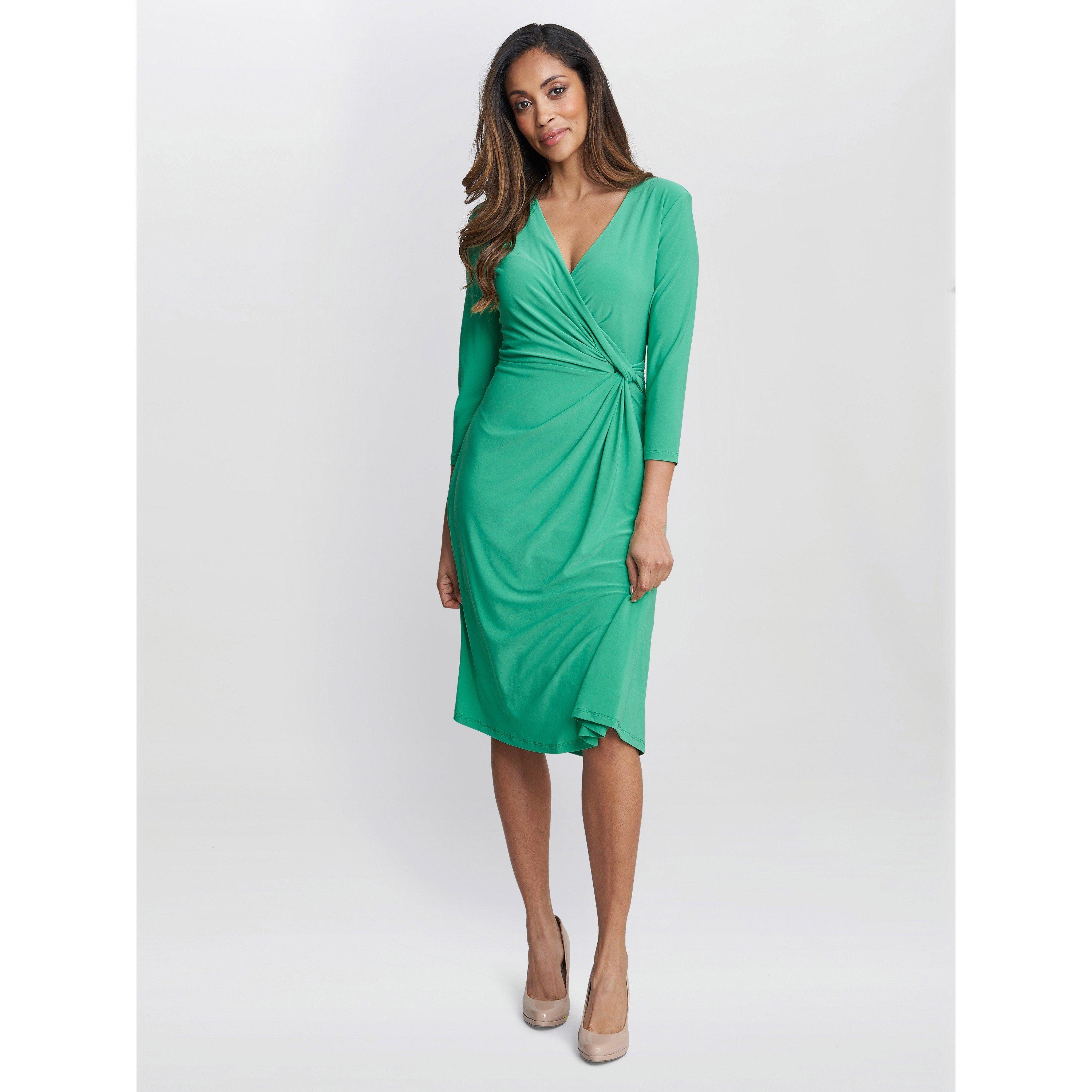Jade - Gina Bacconi - Antonia Jersey Wrap Dress - 3
