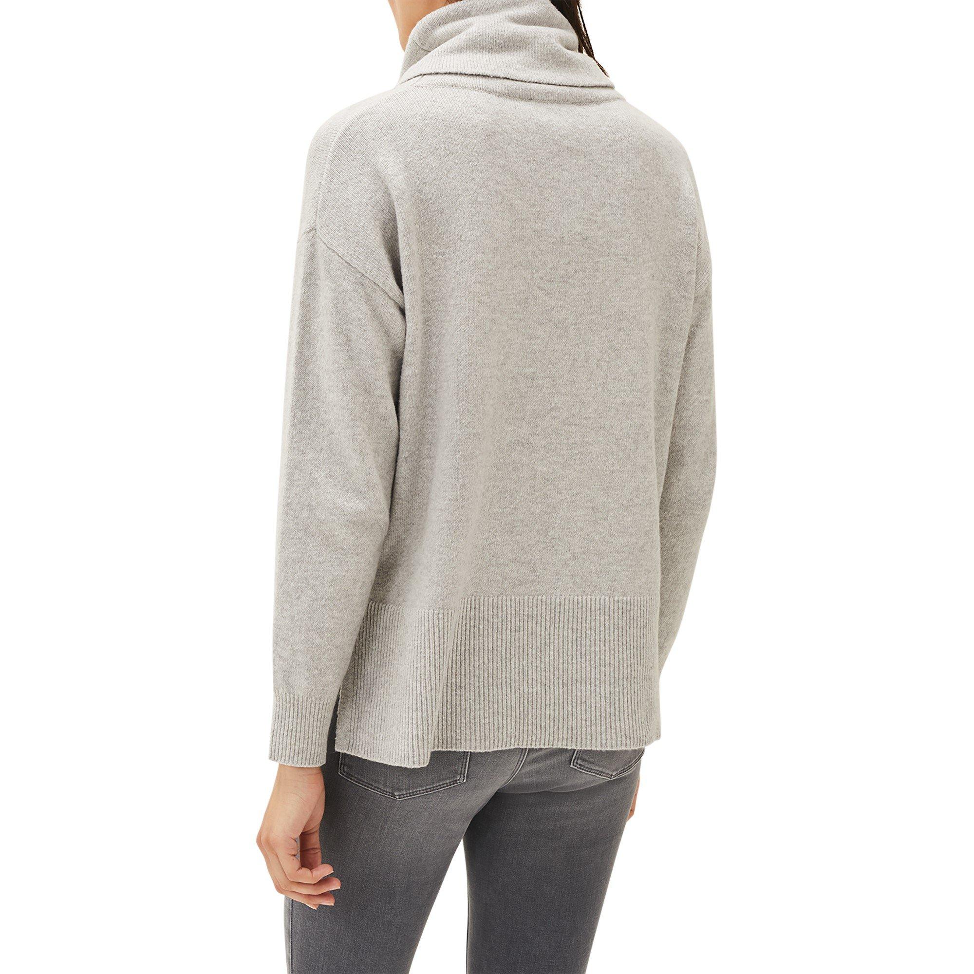 Grey - Phase Eight - Abella Cowl Neck Knit - 3