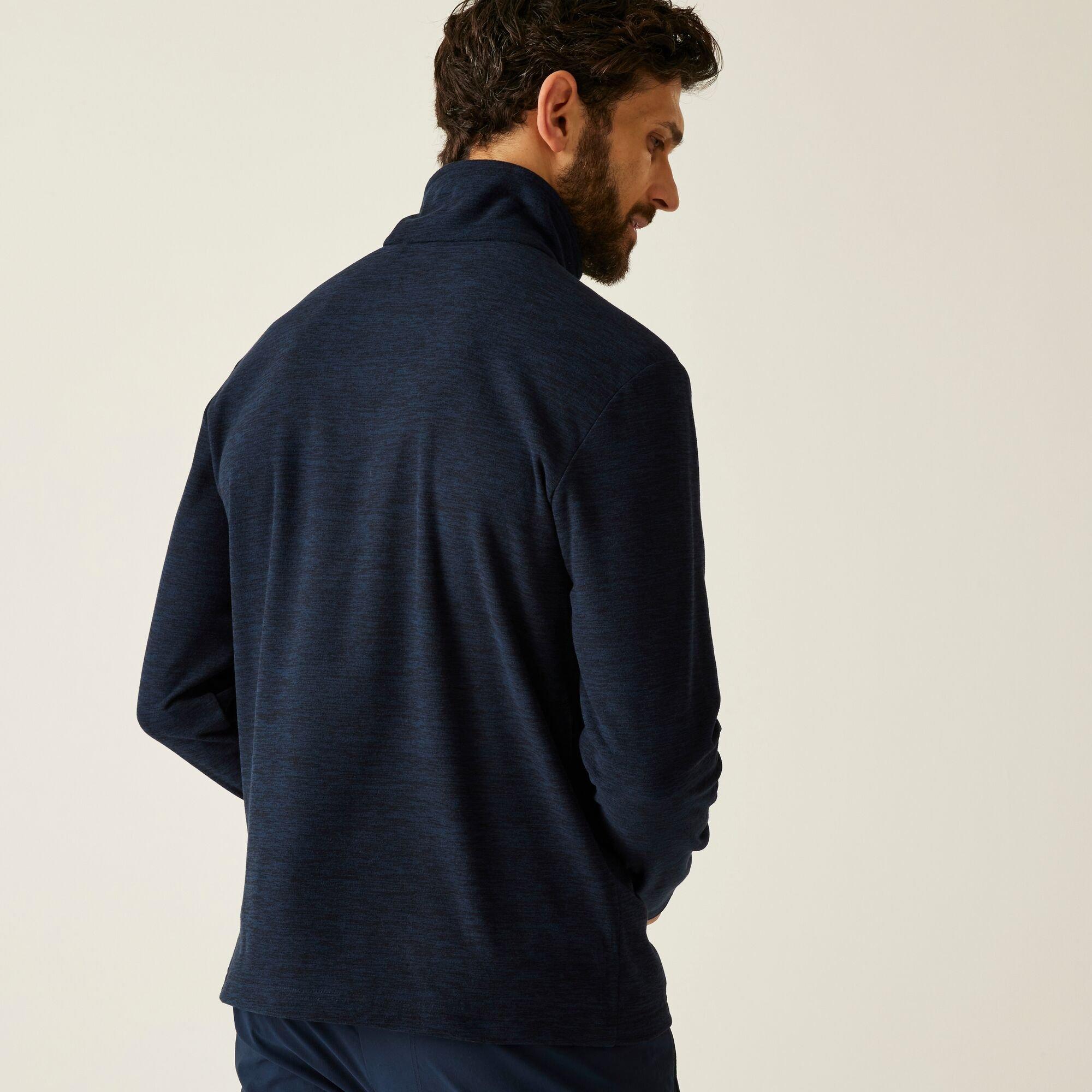 Navy Blue - Regatta - Mens Thompson Marl Lightweight Fleece - 2