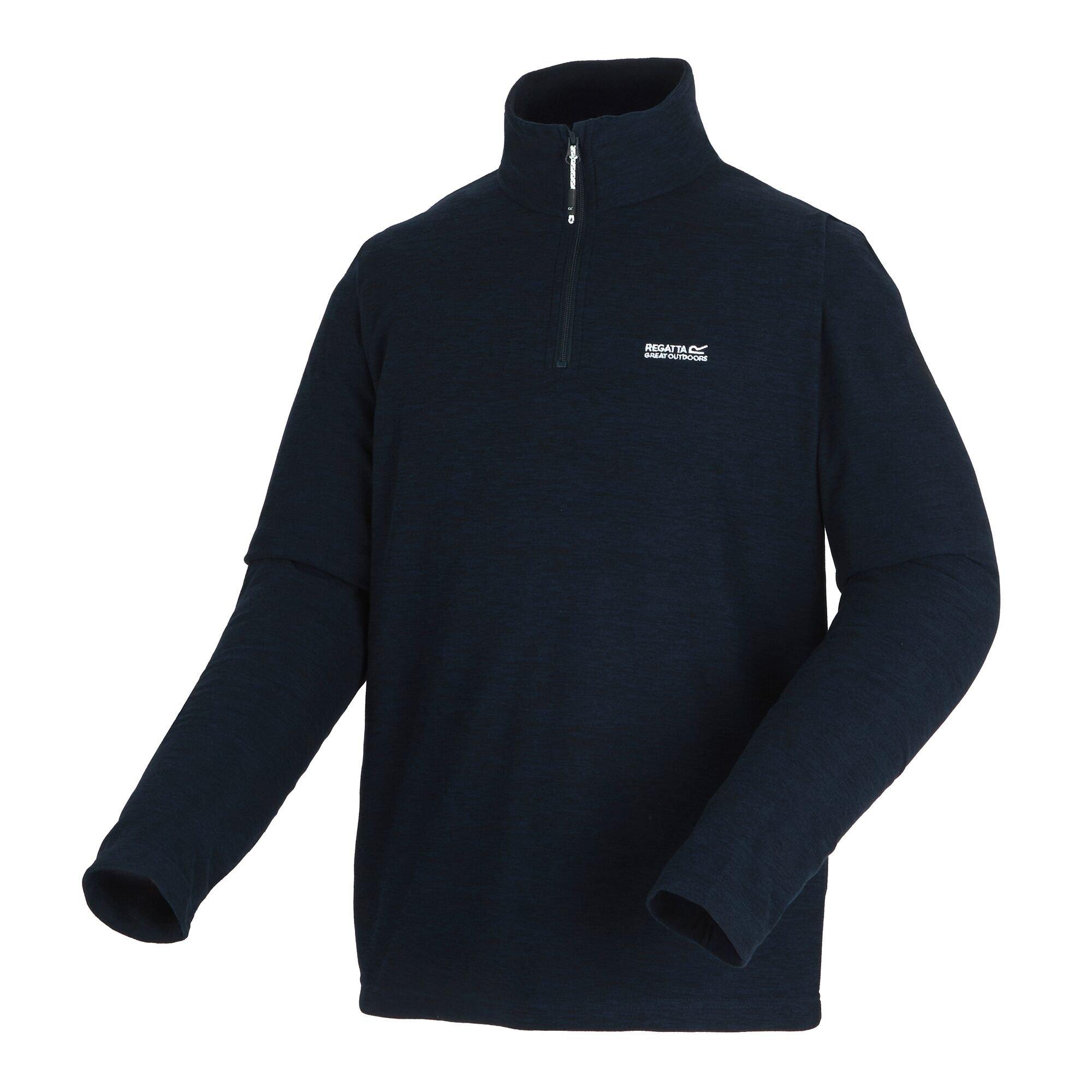 Navy Blue - Regatta - Mens Thompson Marl Lightweight Fleece - 7