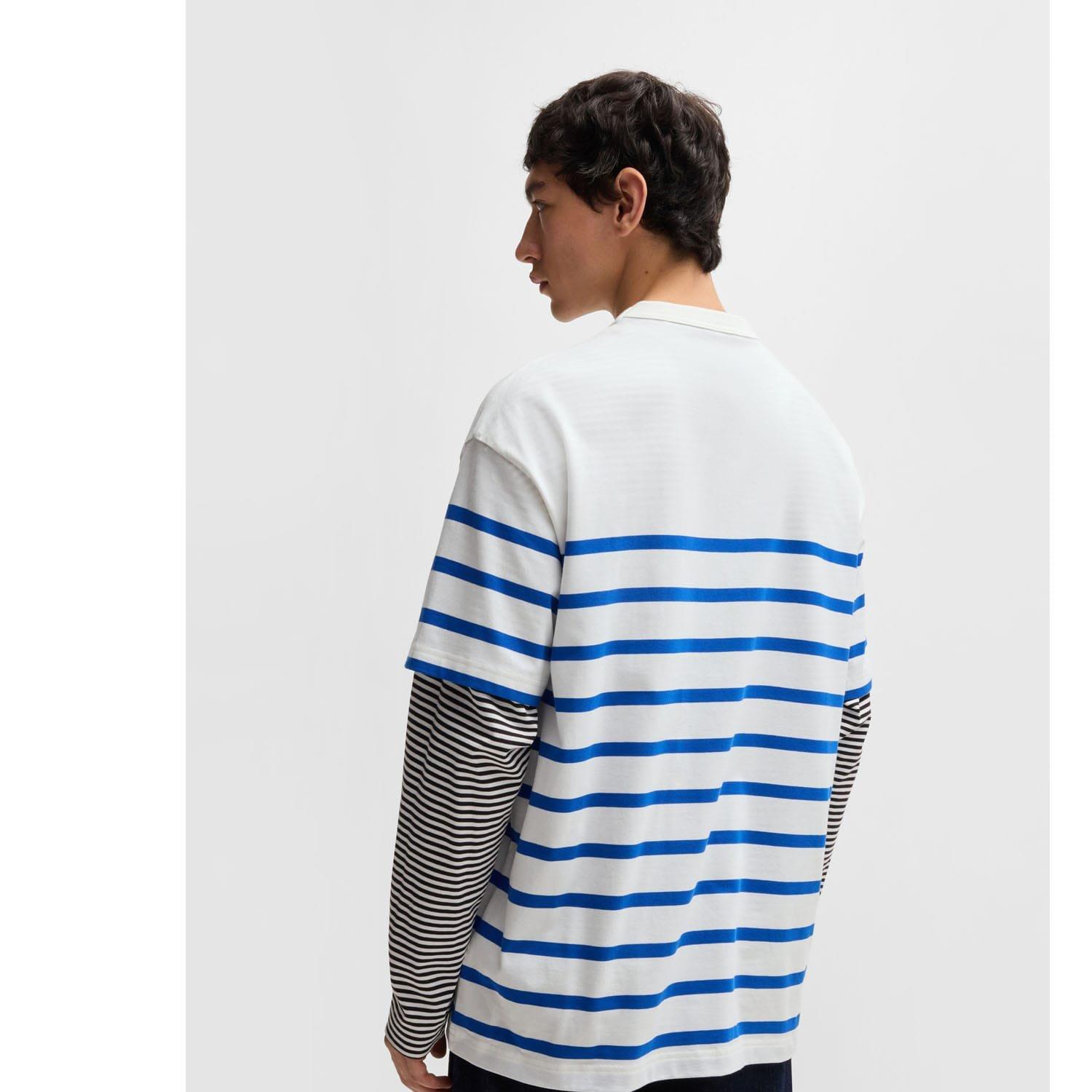 White - Hugo - Nolastripe Dog Logo T-Shirt - 2