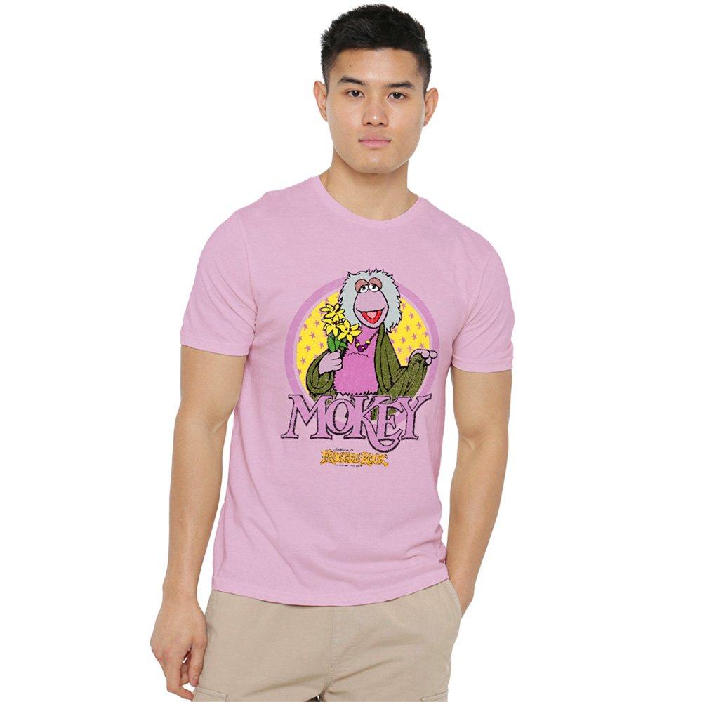 Pink - Other - Fraggle Rock Mokey Circle T Shirt Pink - 1